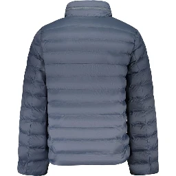 Blu Poliammide Mens Jacket