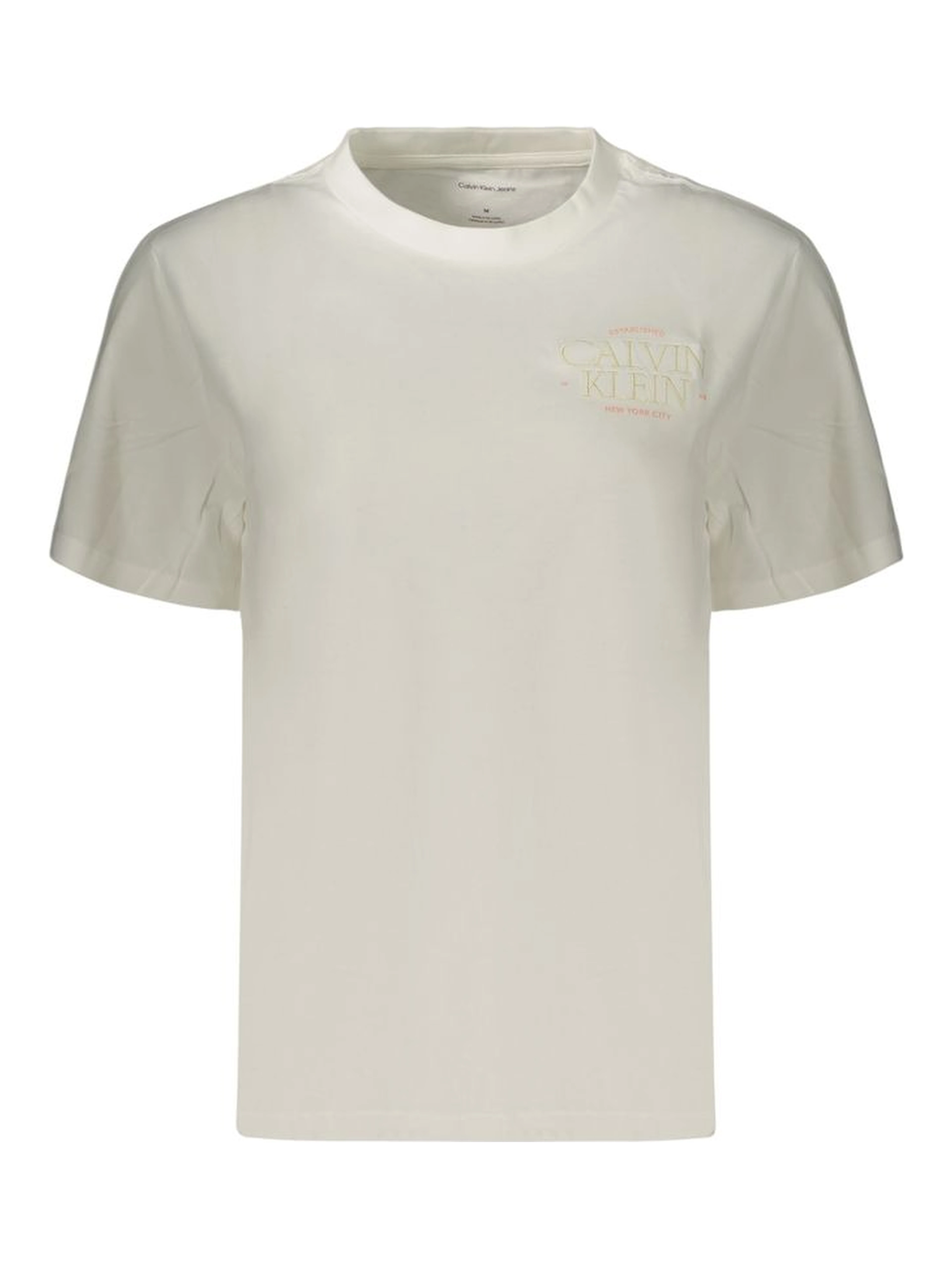 White Cotton Women's T-Shirt