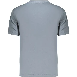 Gray Cotton Women's T-Shirt