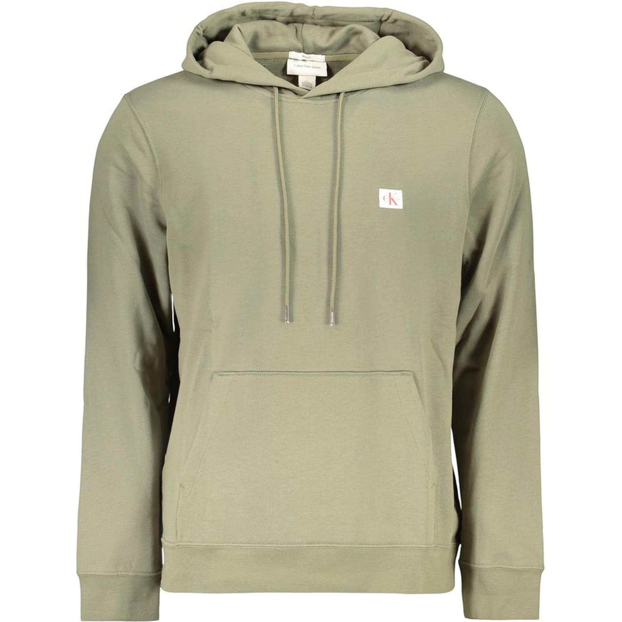Green Cotton Men's Hoodie