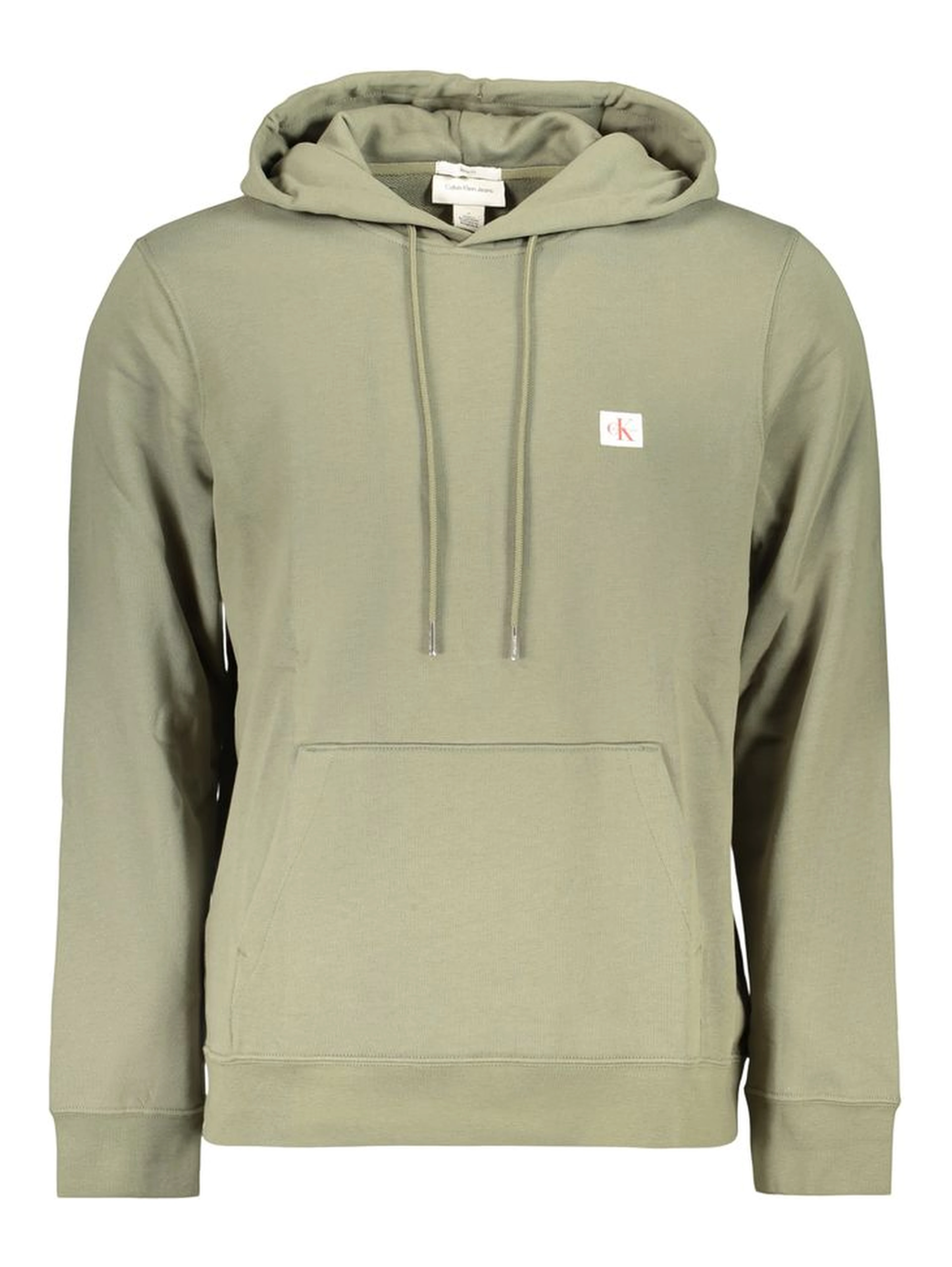 Green Cotton Men's Hoodie
