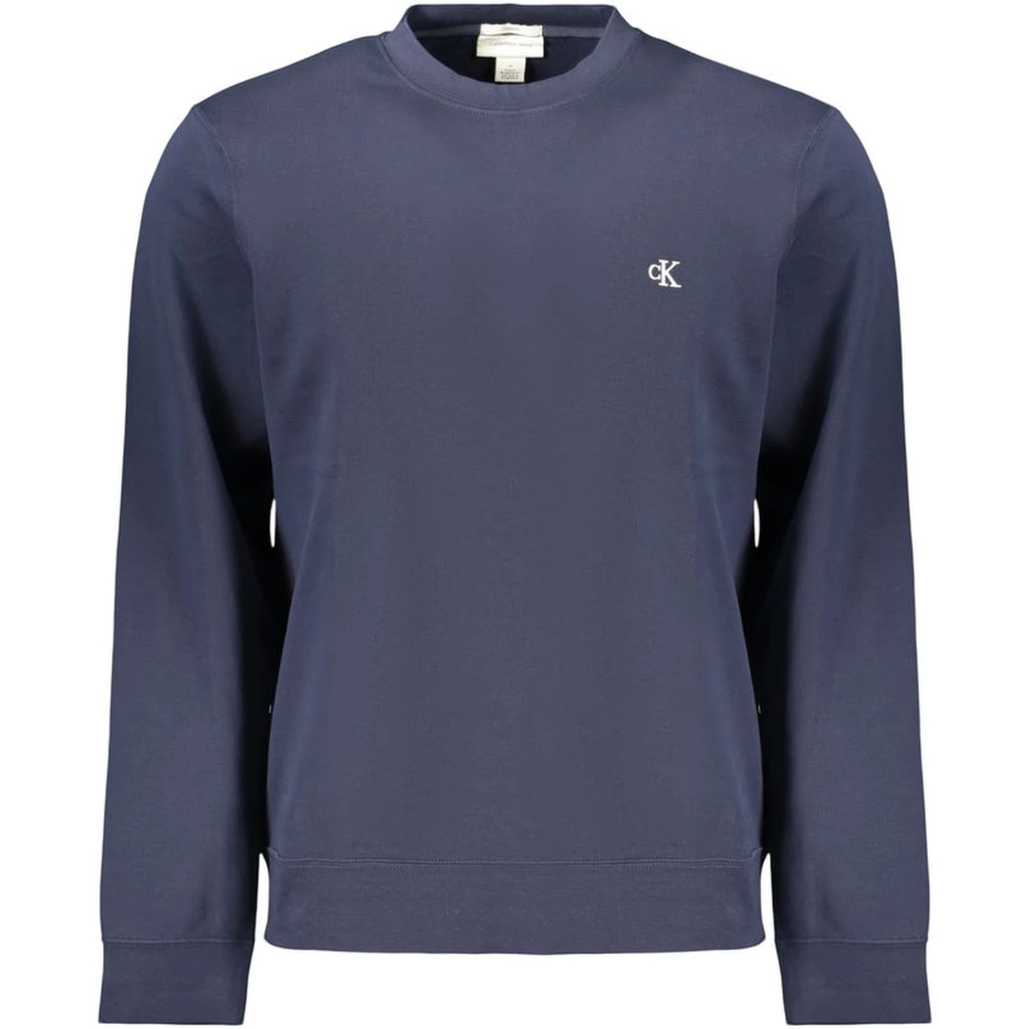 Blue Cotton Men's Sweatshirt