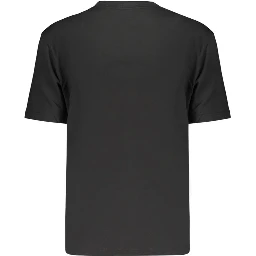 Black Cotton Women's T-Shirt