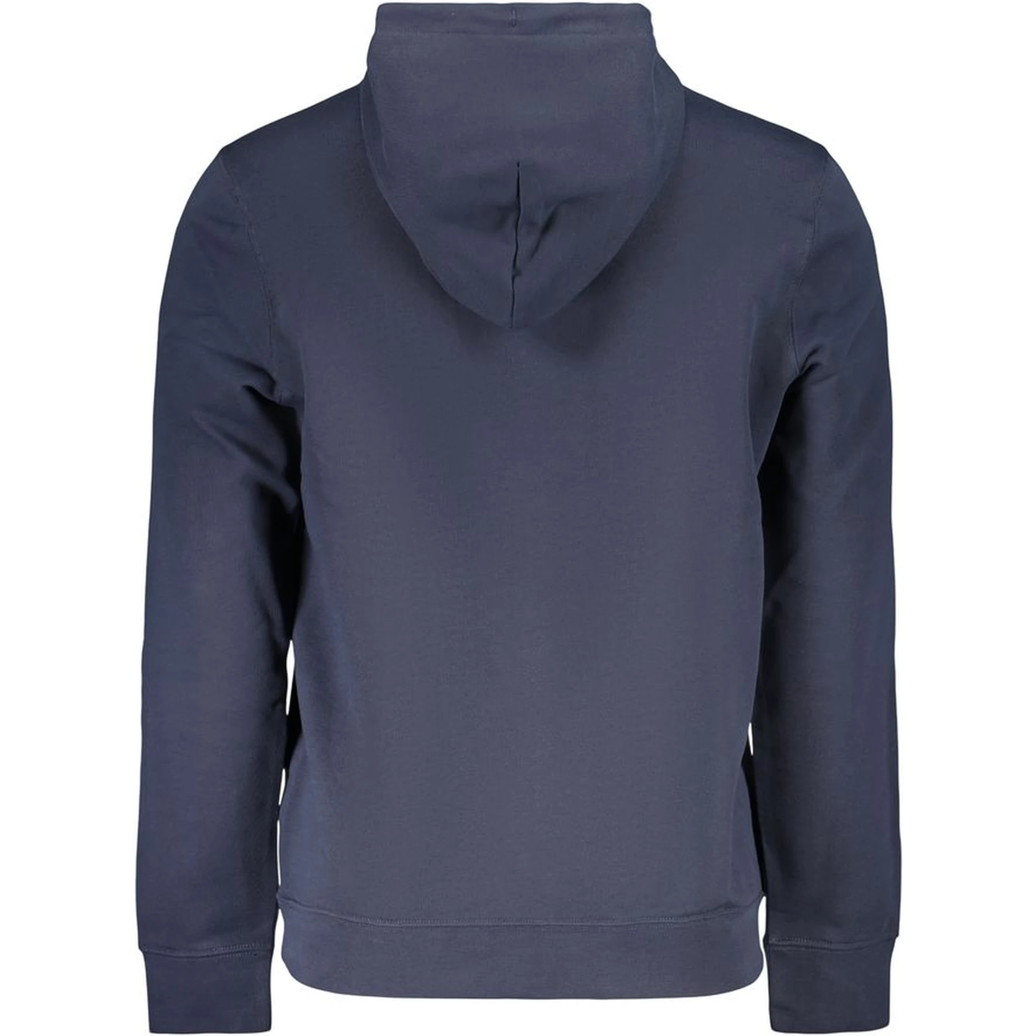 Blue Cotton Men Sweater