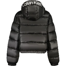 Black Polyester Womens Jacket