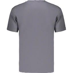 Gray Cotton Women's T-Shirt