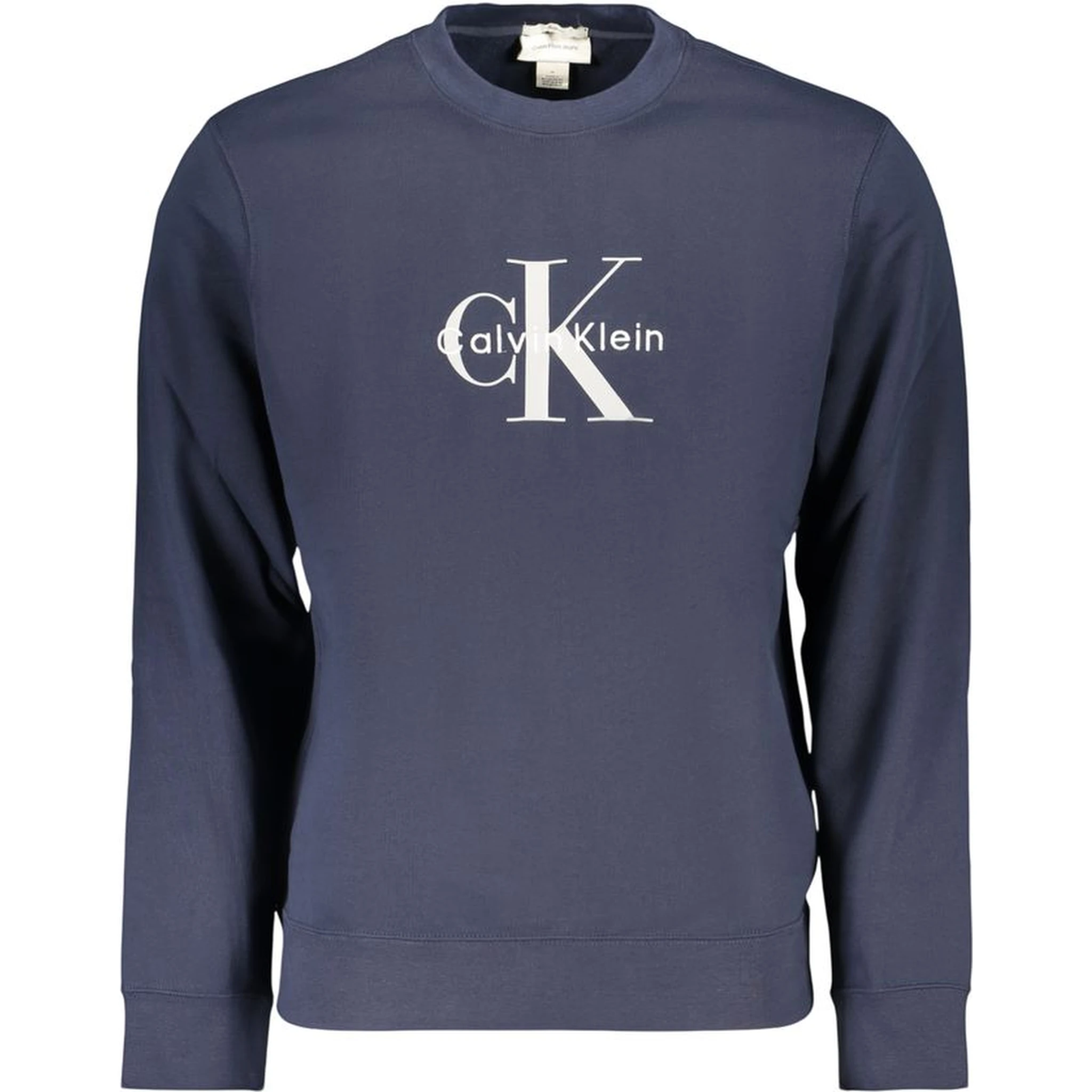 Blue Cotton Men's Sweatshirt