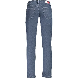 Blue Cotton Men's Jeans