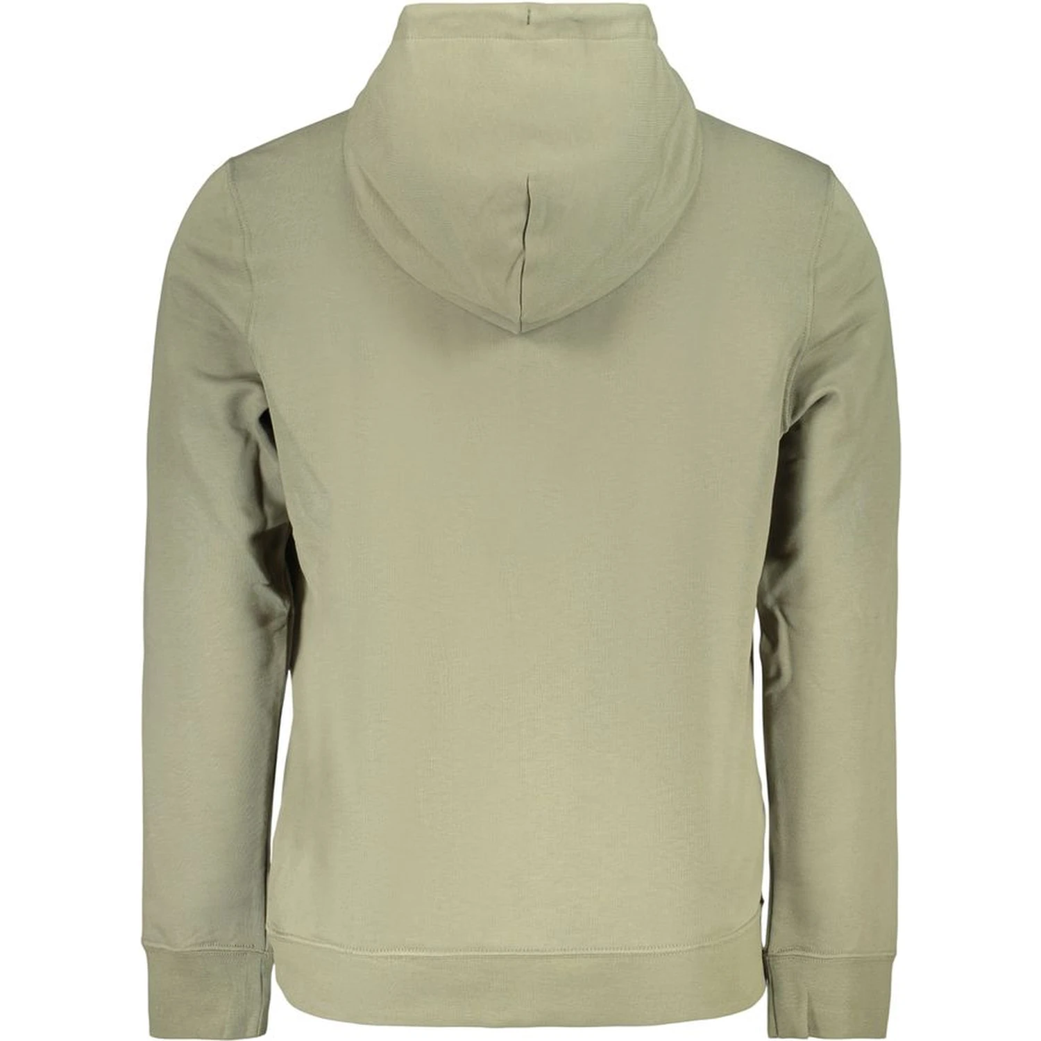 Green Cotton Men's Hoodie