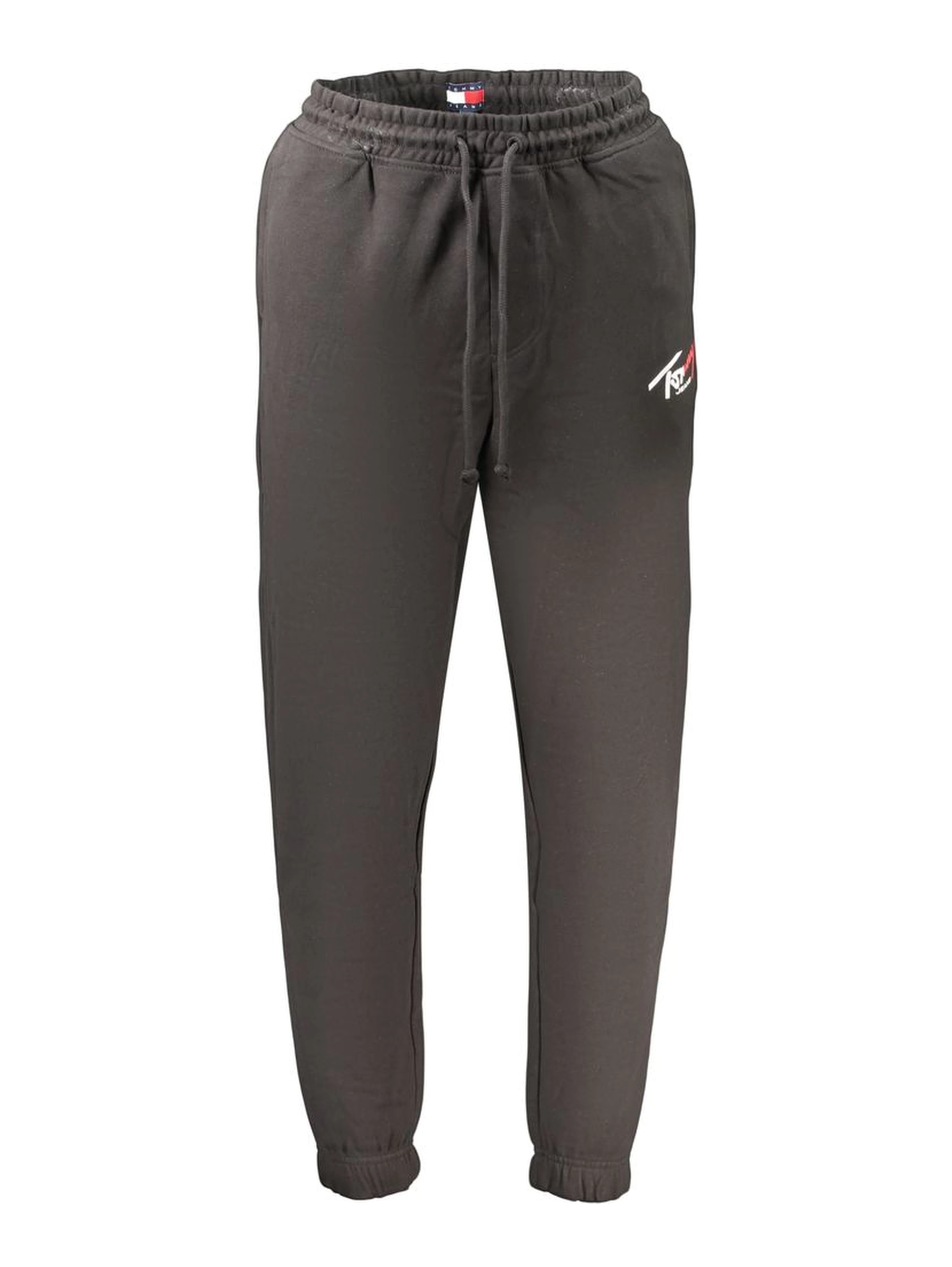 Black Cotton Mens Trousers