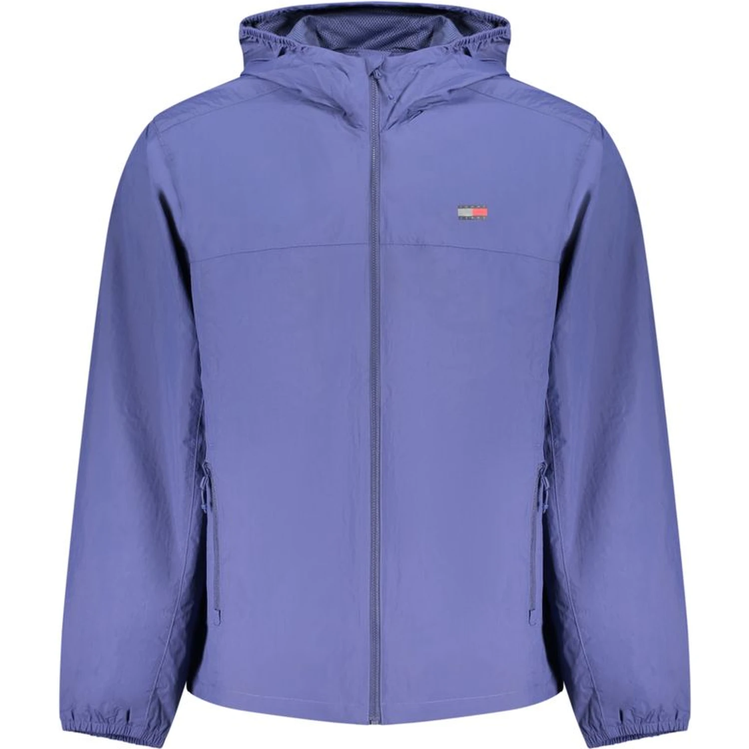 Blue Polyamide Men's Jacket