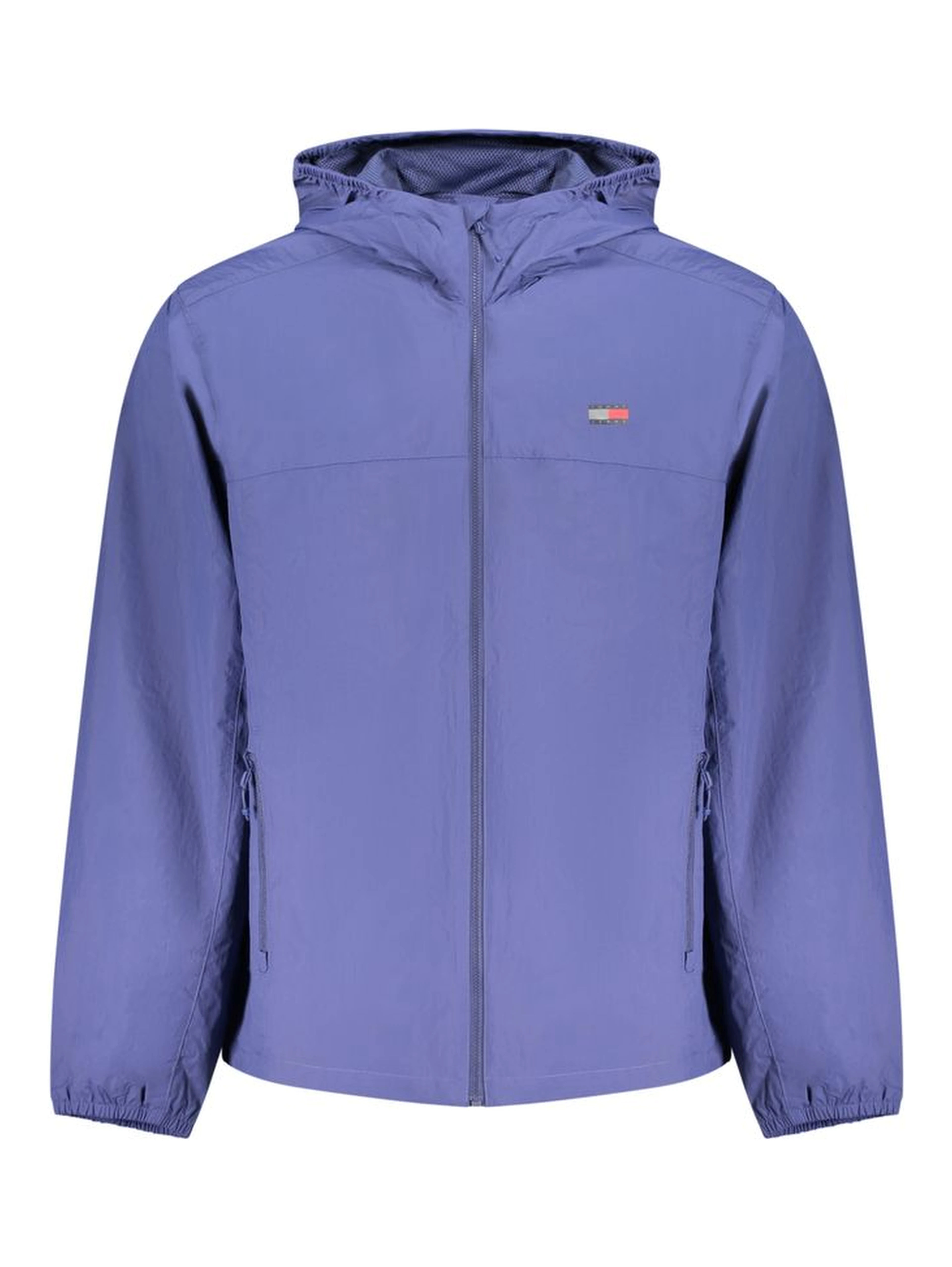 Blue Polyamide Men's Jacket