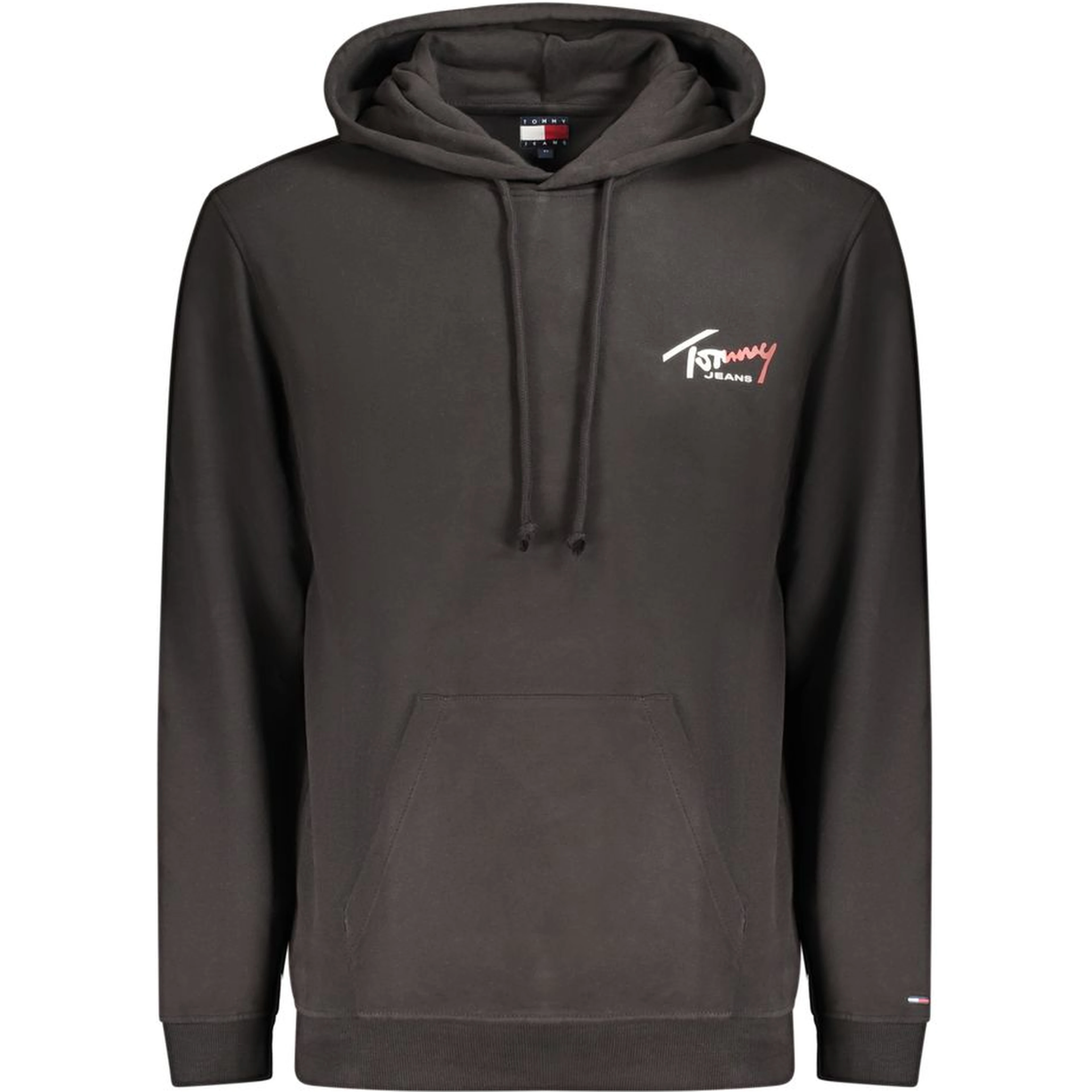 Black Cotton Men's Sweatshirt