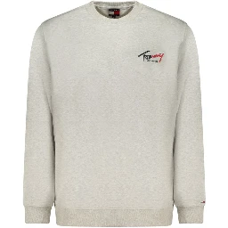 Gray Cotton Men's Sweatshirt