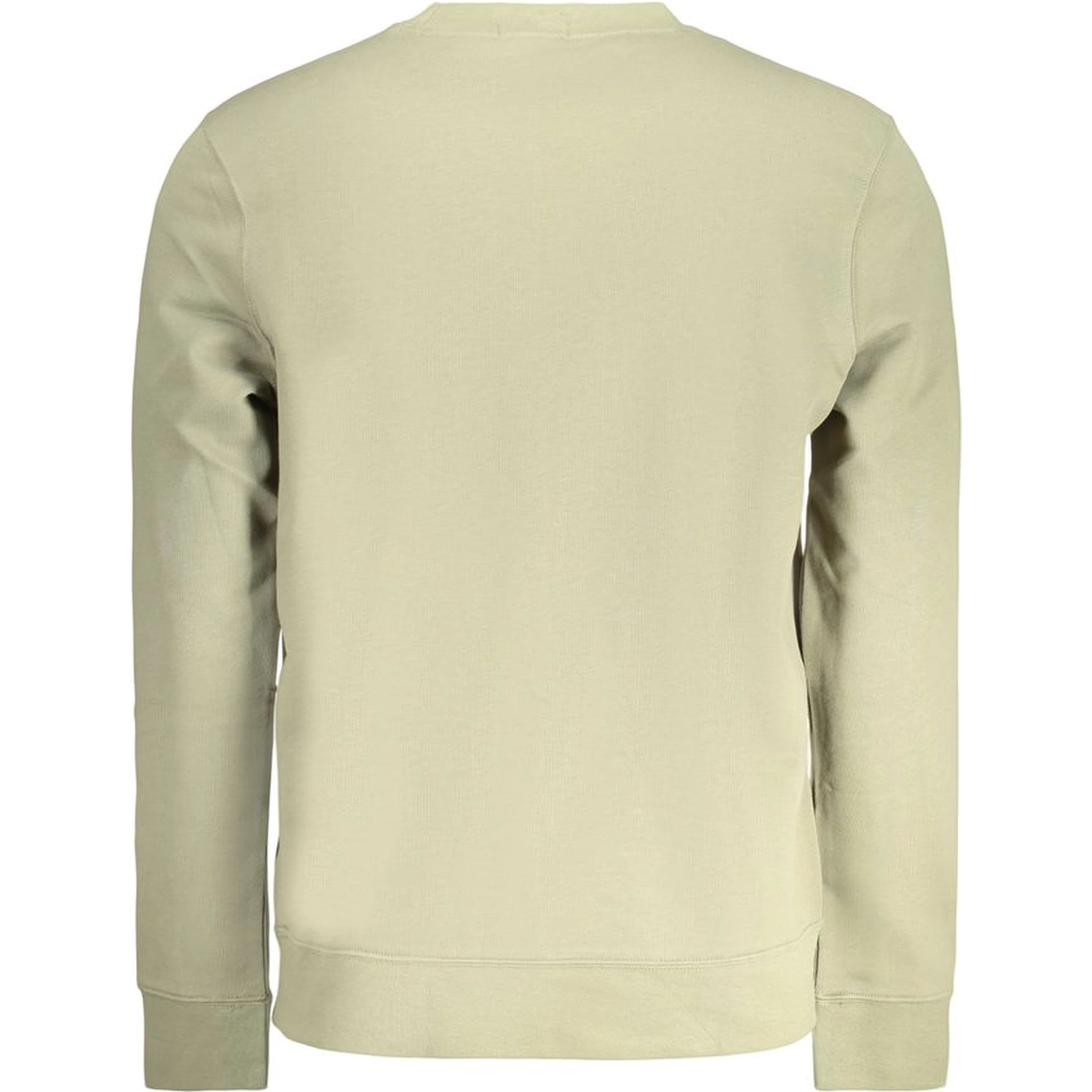 Green Cotton Mens Sweatshirt