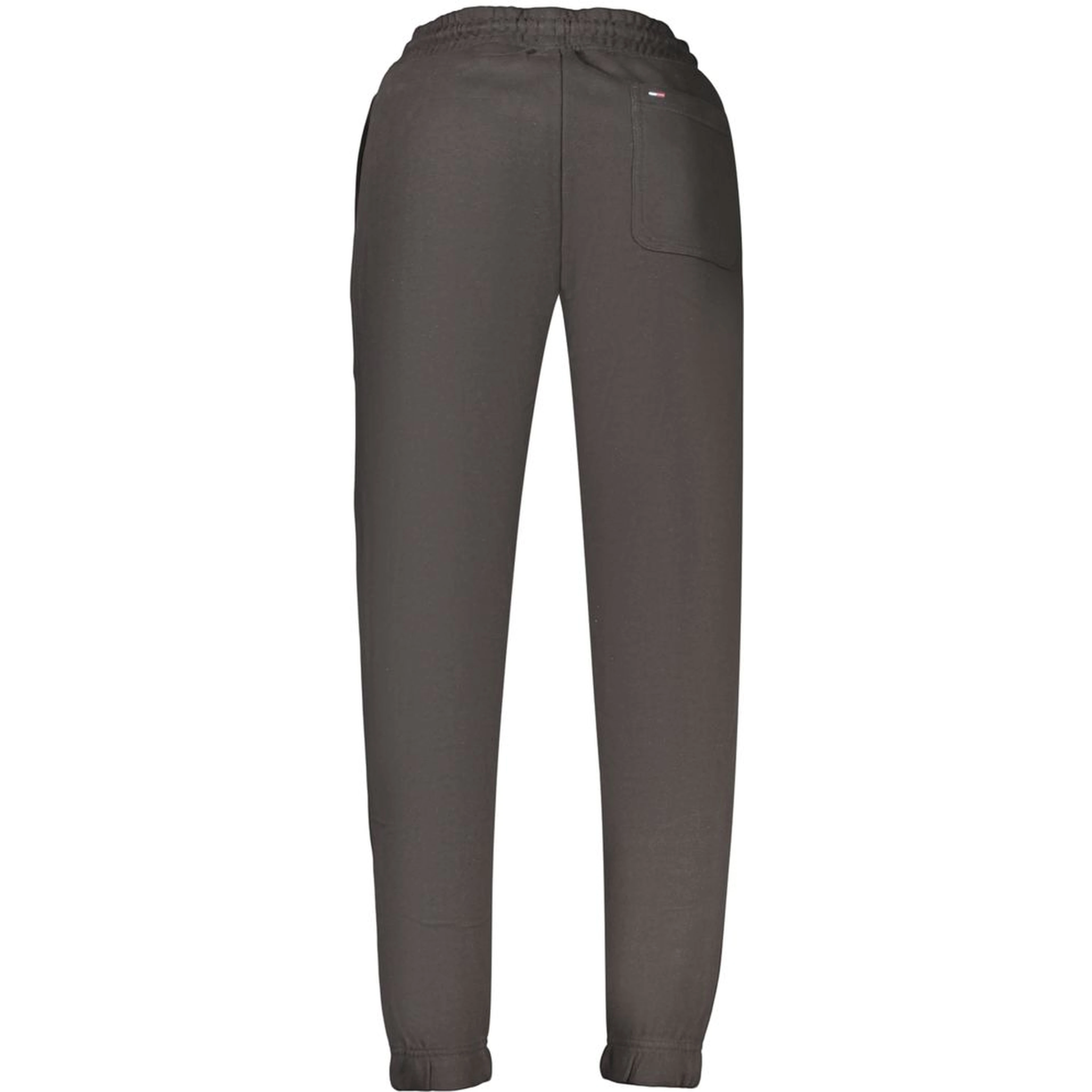 Black Cotton Mens Trousers