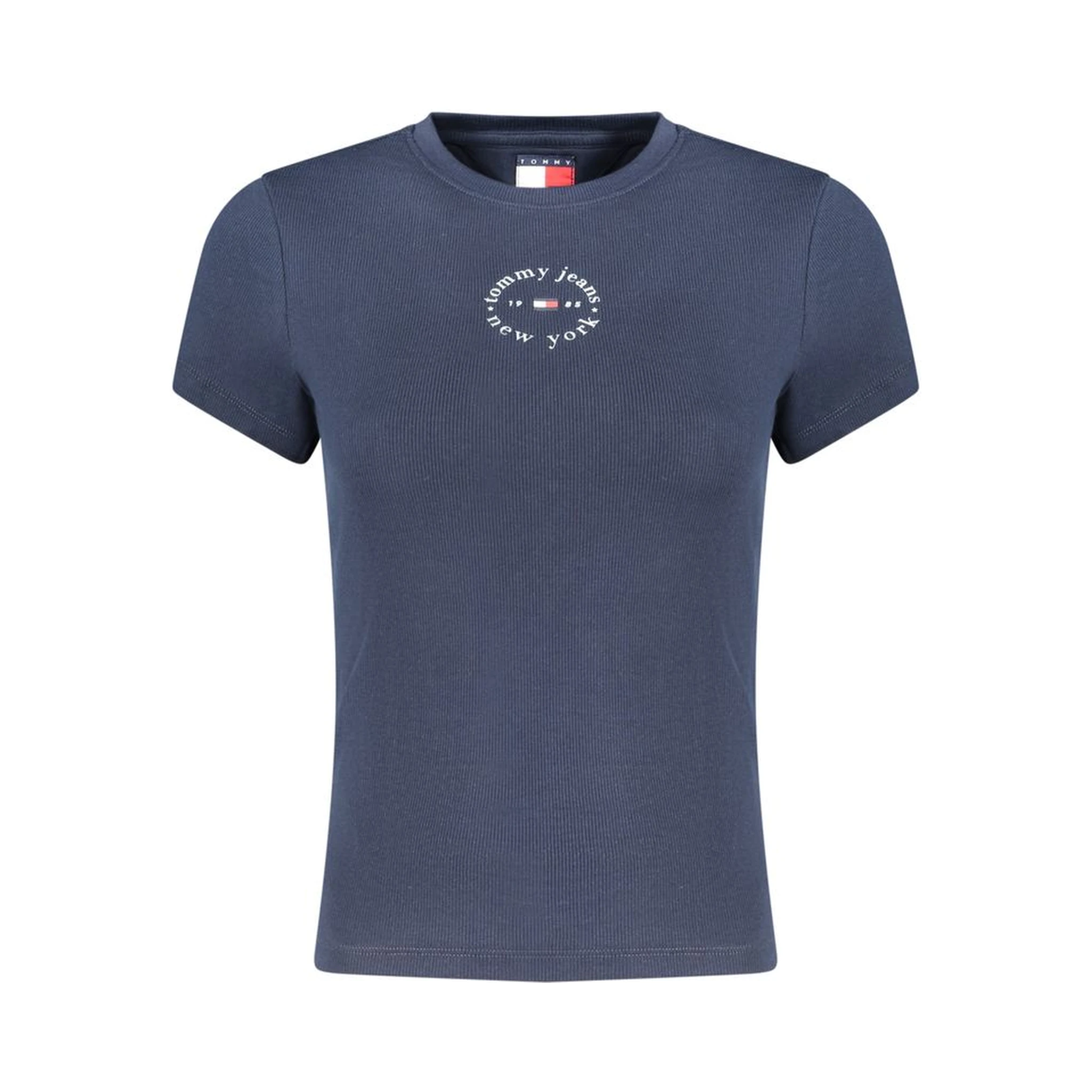 Blue Cotton Women's T-Shirt