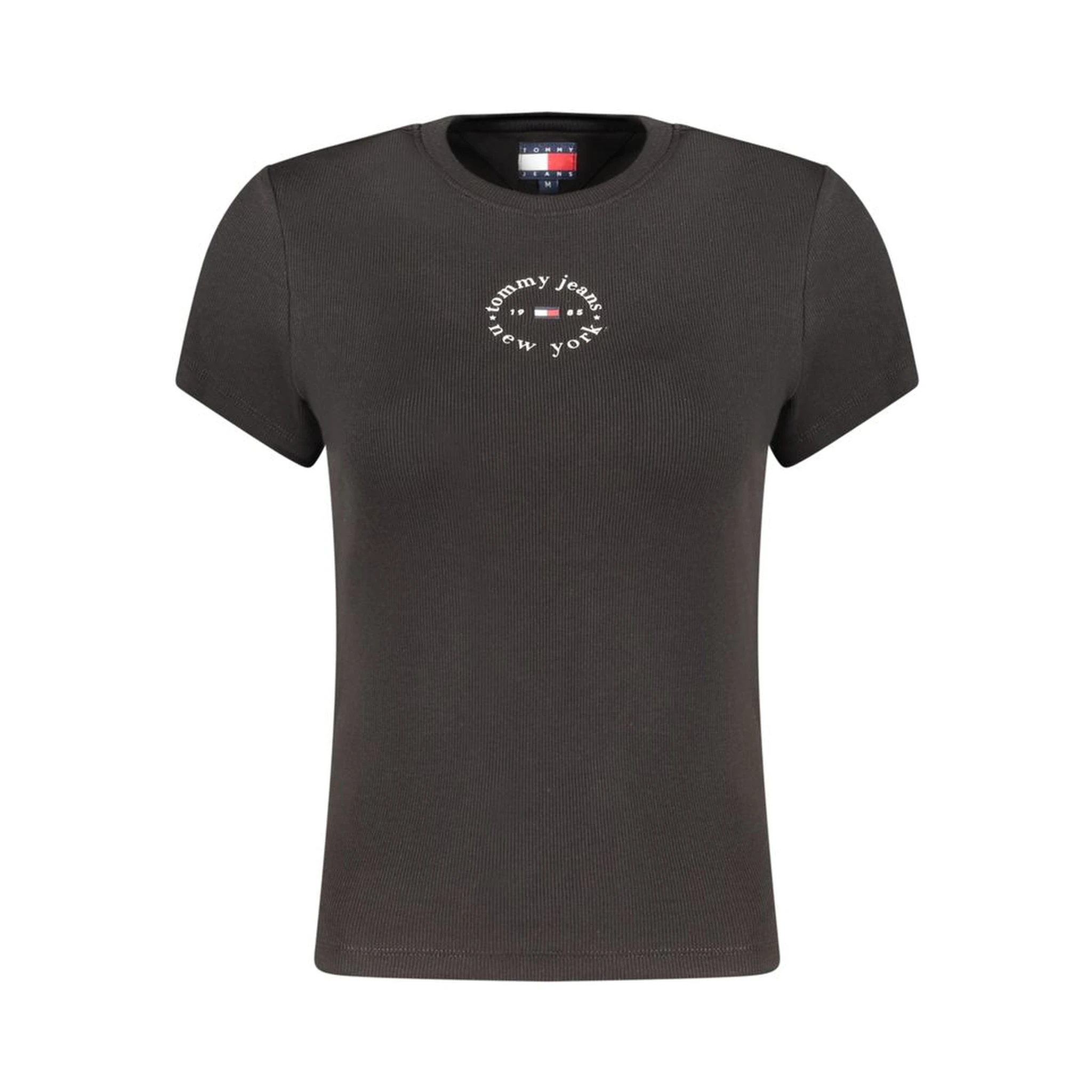 Black Cotton Women's T-Shirt