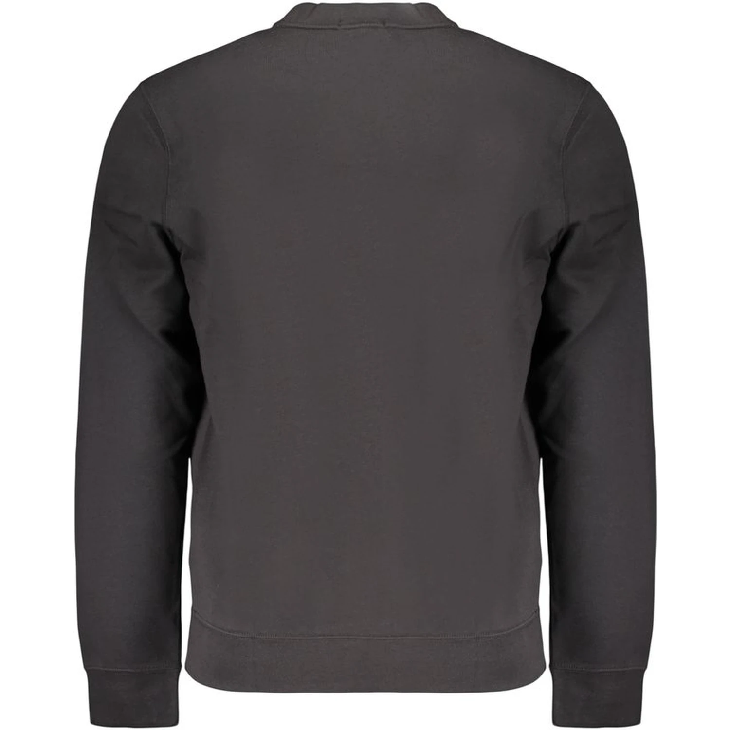 Black Cotton Mens Sweatshirt