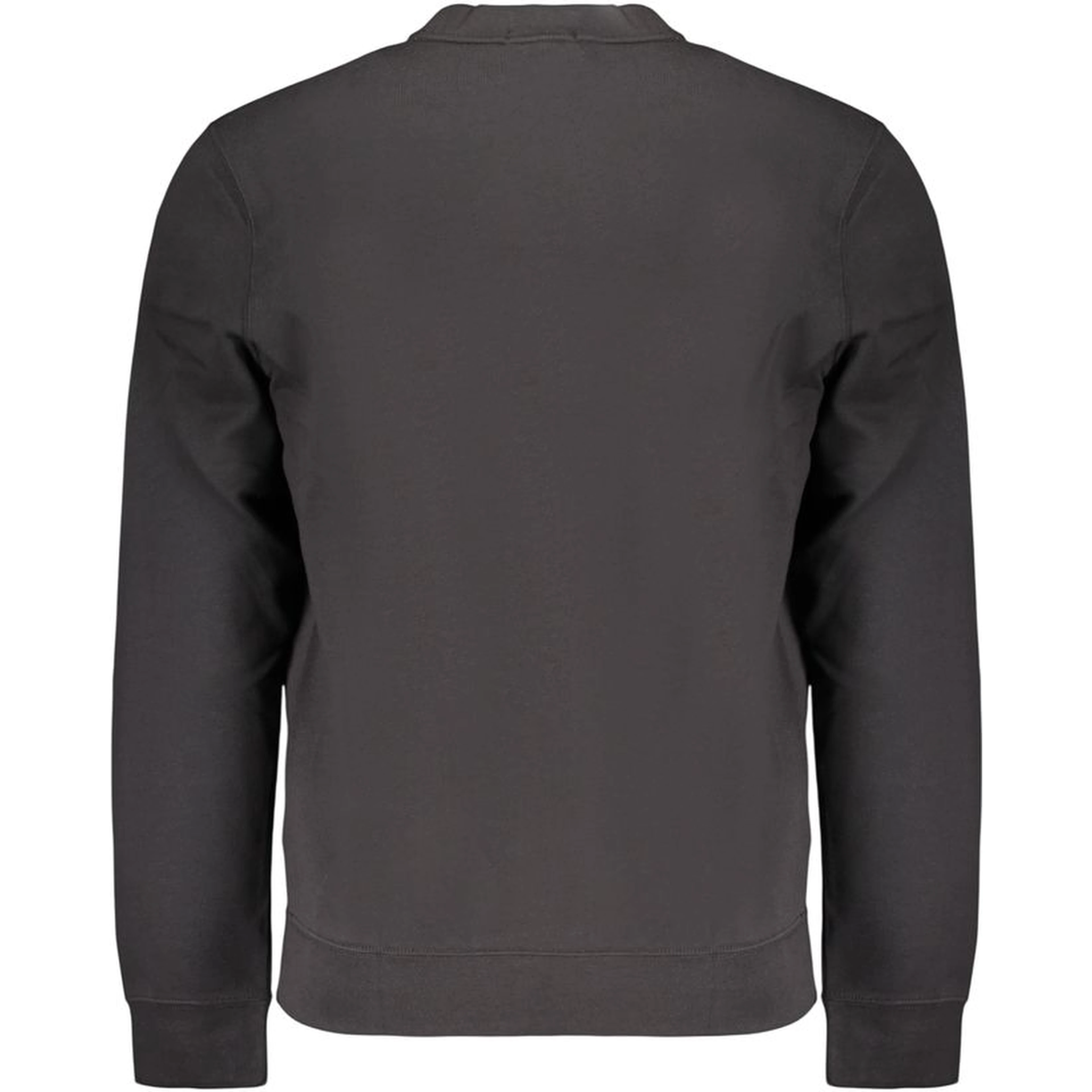 Black Cotton Mens Sweatshirt