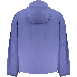Blue Polyamide Men's Jacket