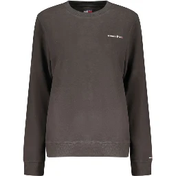 Black Cotton Women's Sweatshirt