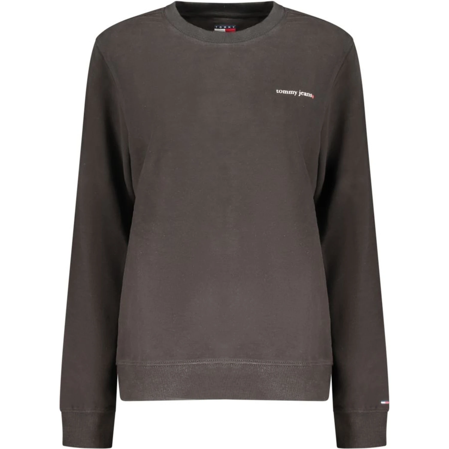 Black Cotton Women's Sweatshirt