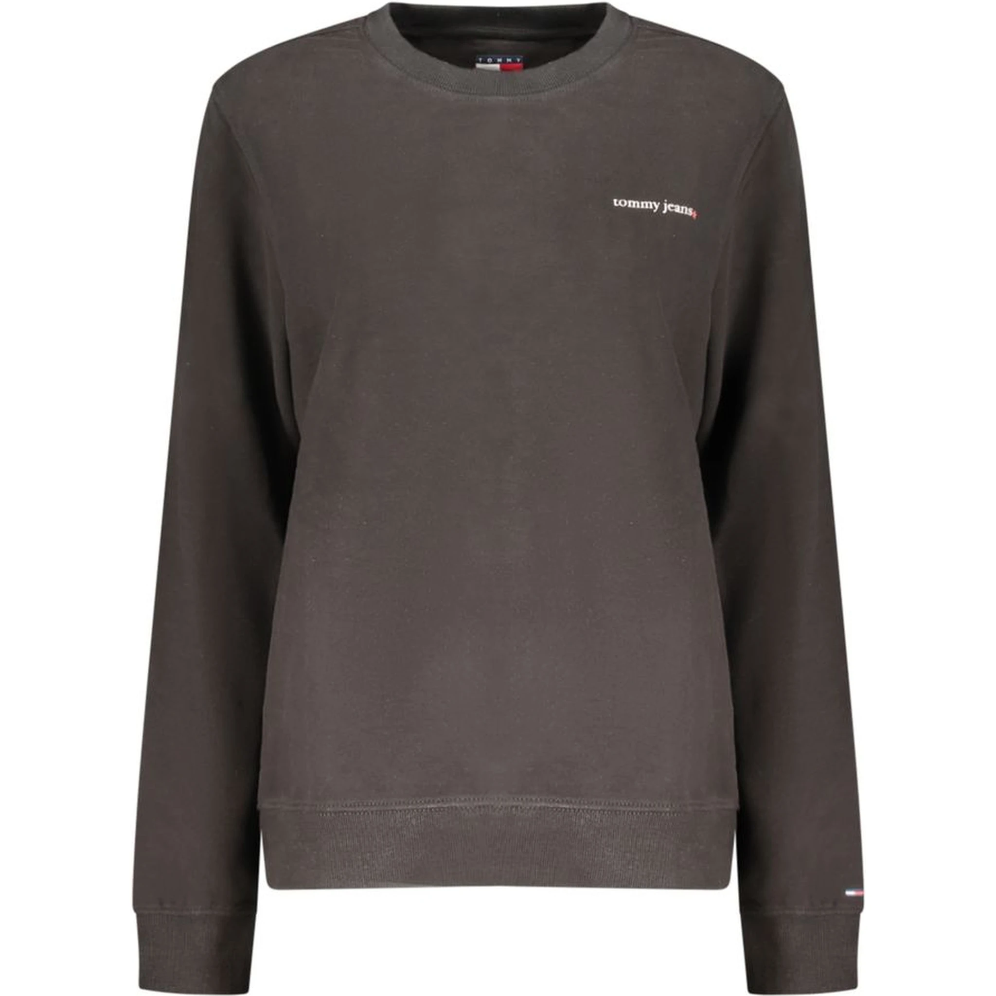 Black Cotton Women's Sweatshirt
