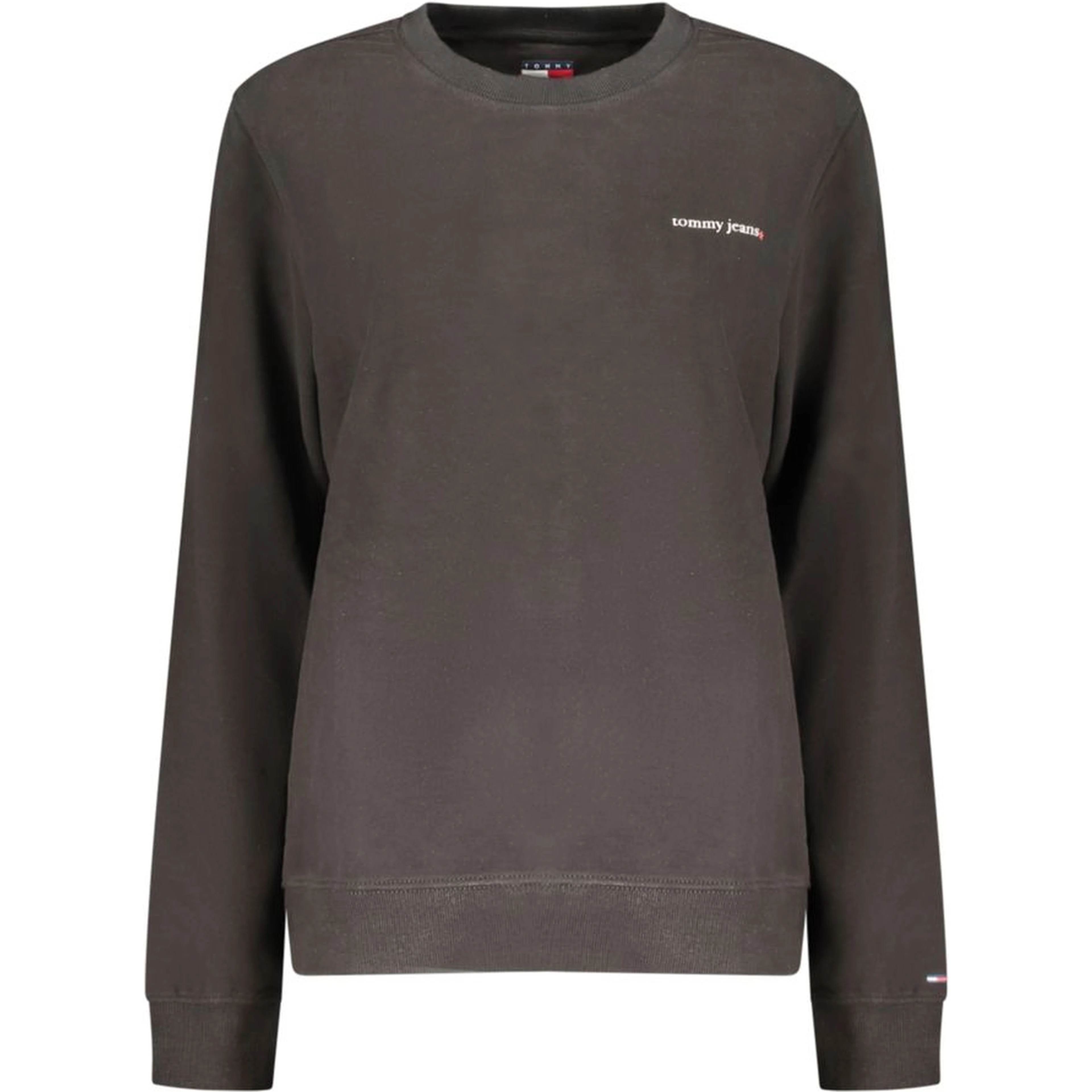 Black Cotton Women's Sweatshirt