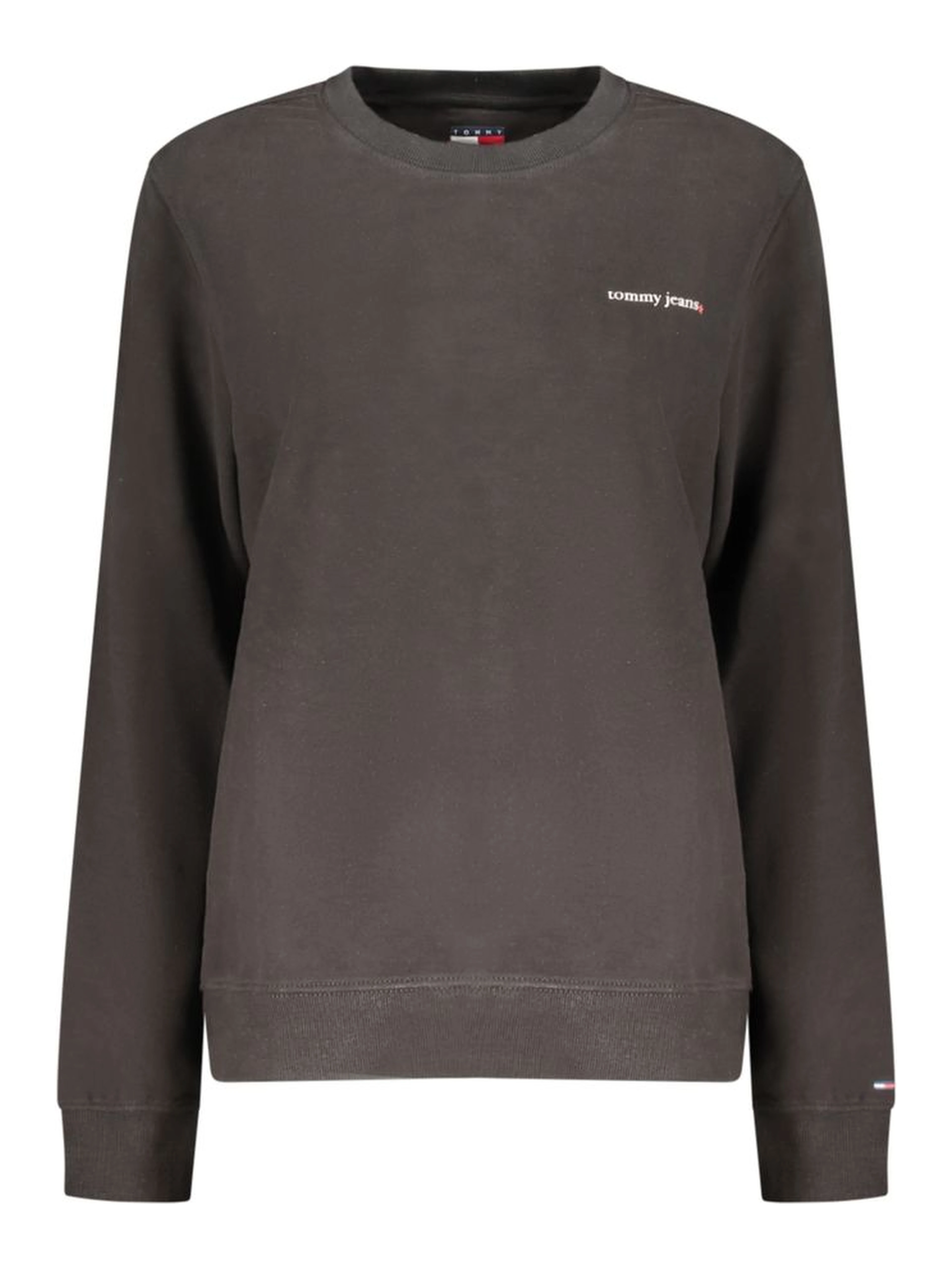 Black Cotton Women's Sweatshirt