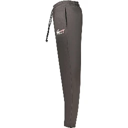 Black Cotton Mens Trousers