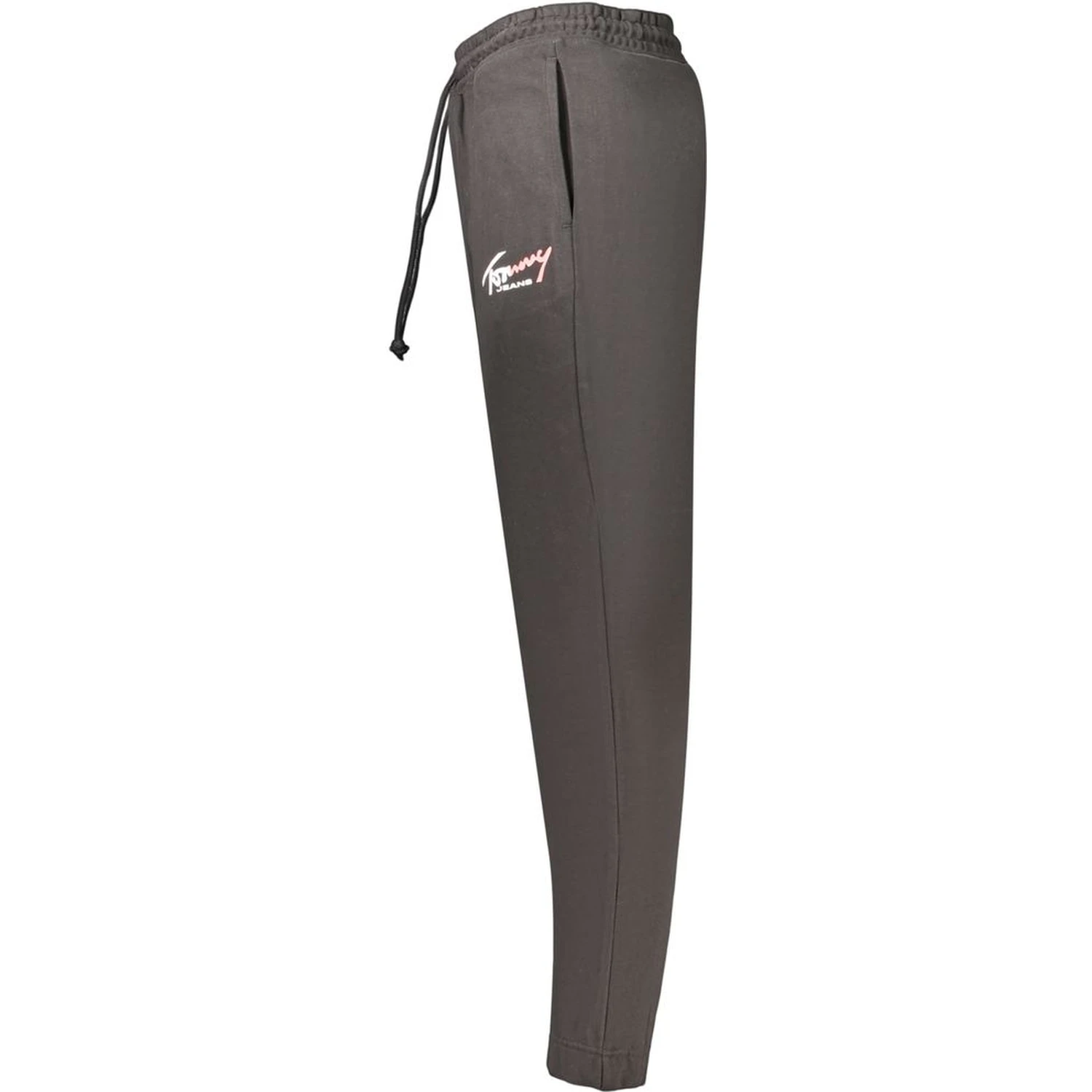 Black Cotton Mens Trousers
