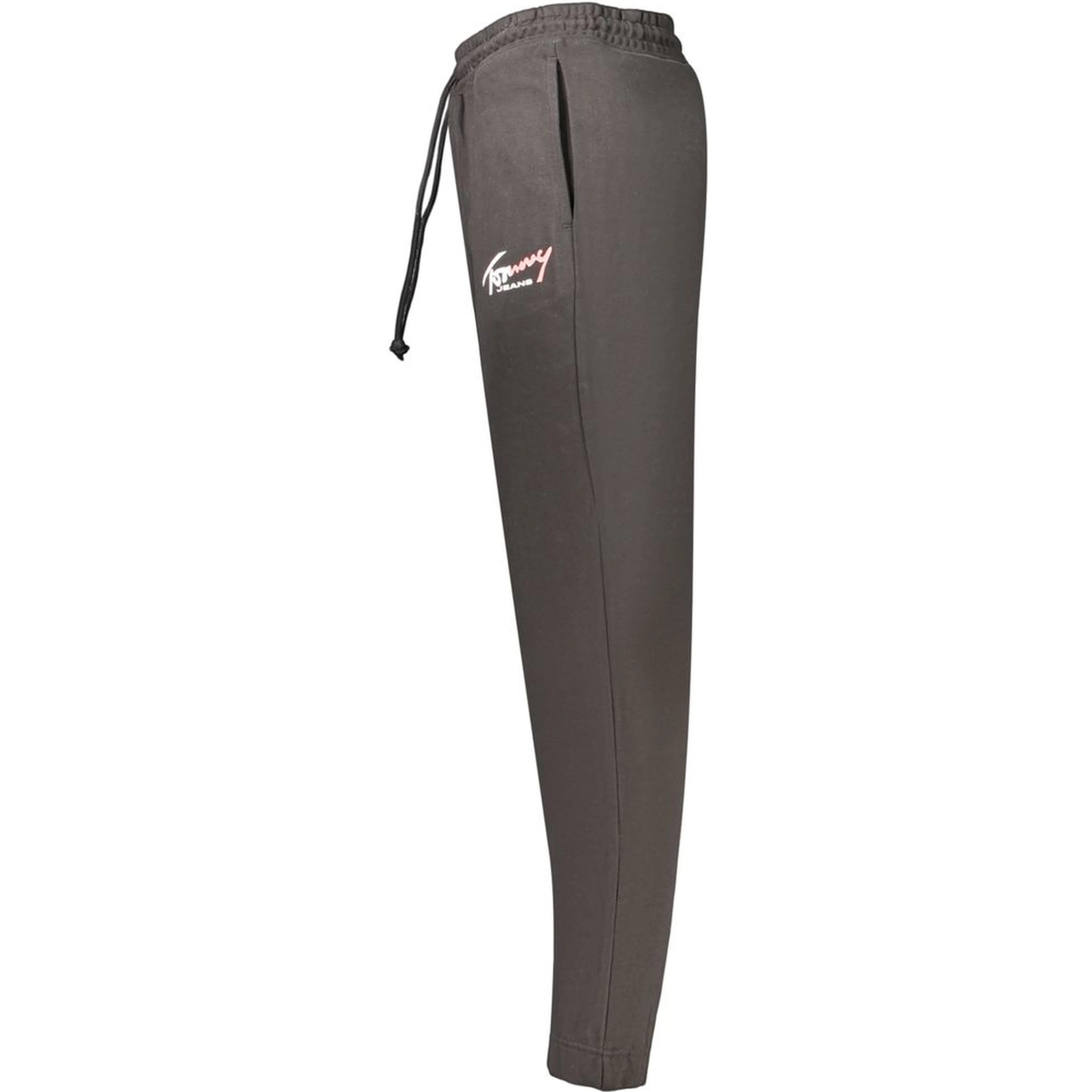 Black Cotton Mens Trousers