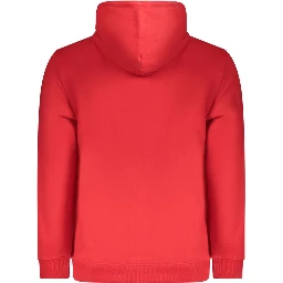 Red Cotton Men's Sweatshirt