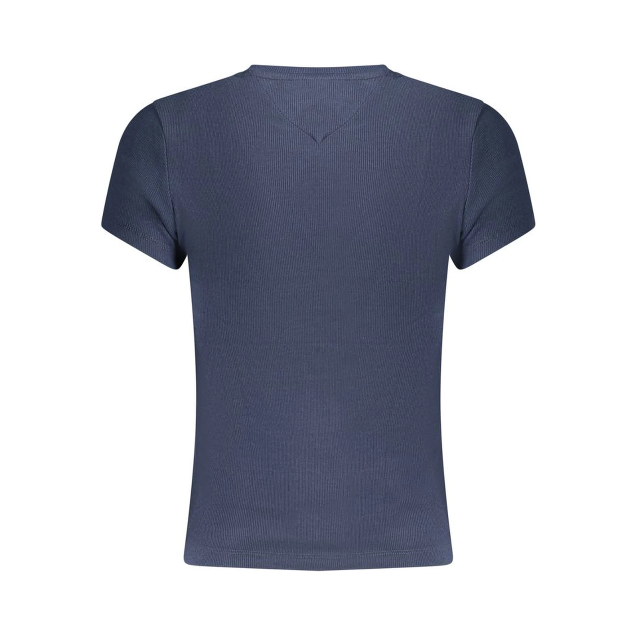 Blue Cotton Women's T-Shirt