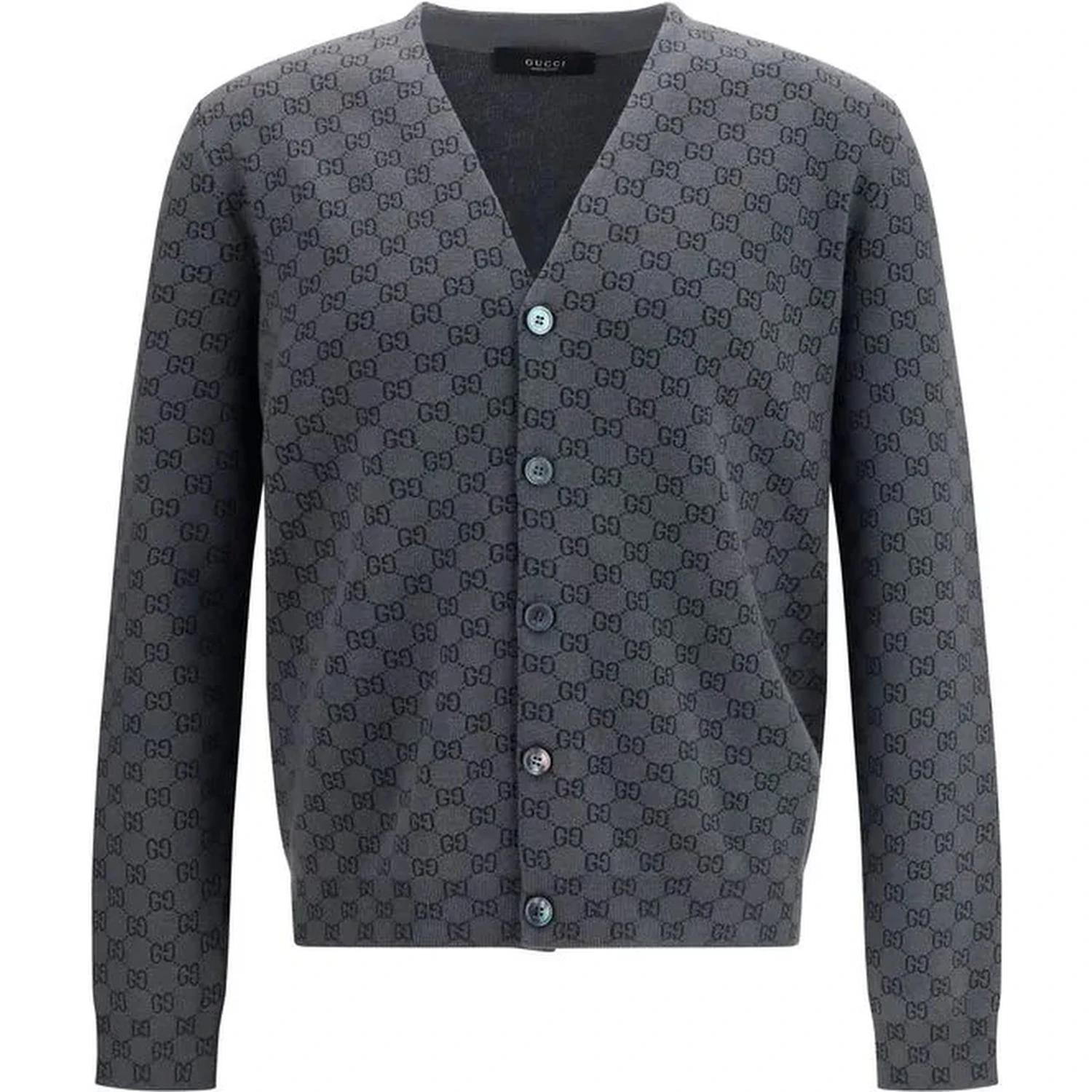 GG wool and silk cardigan