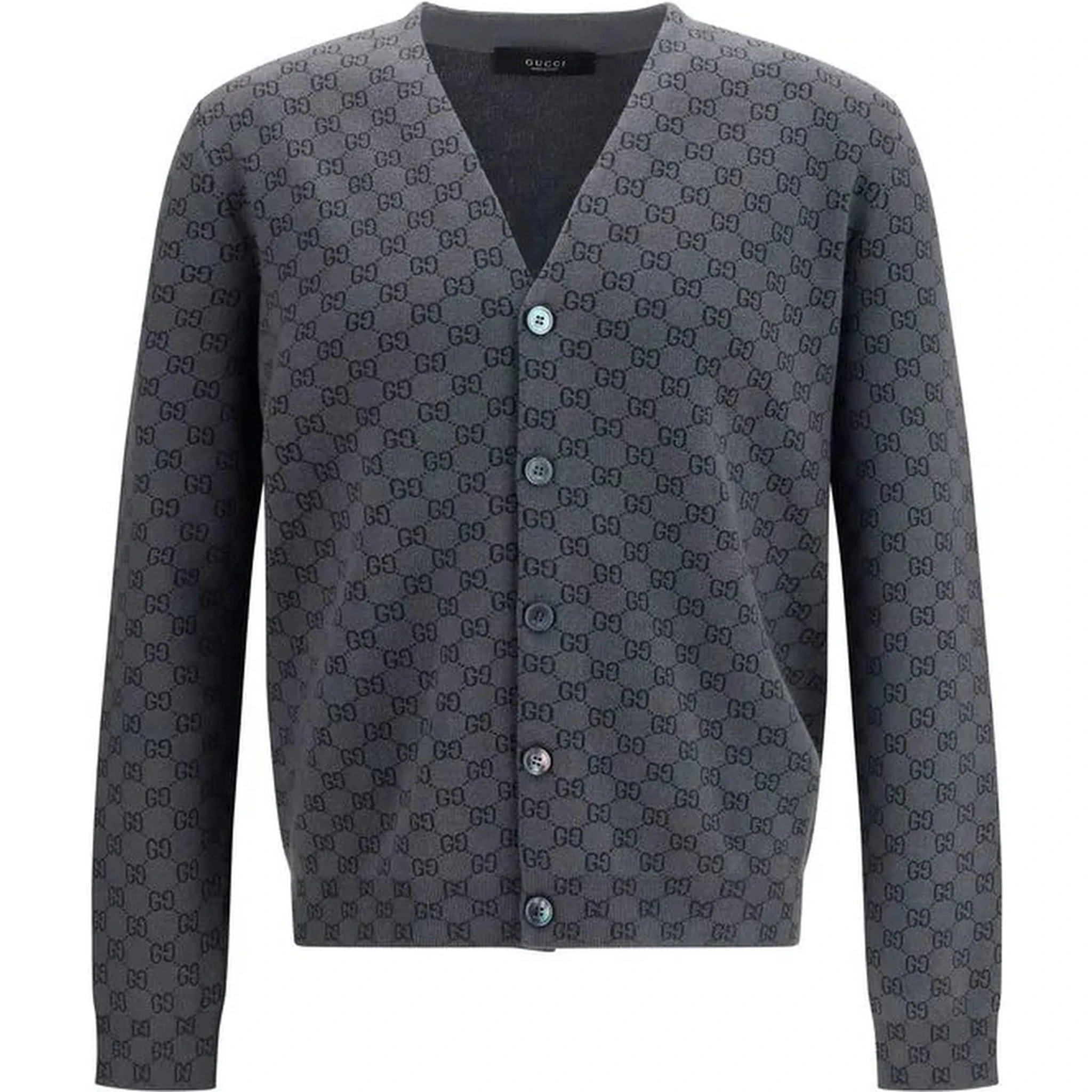 GG wool and silk cardigan