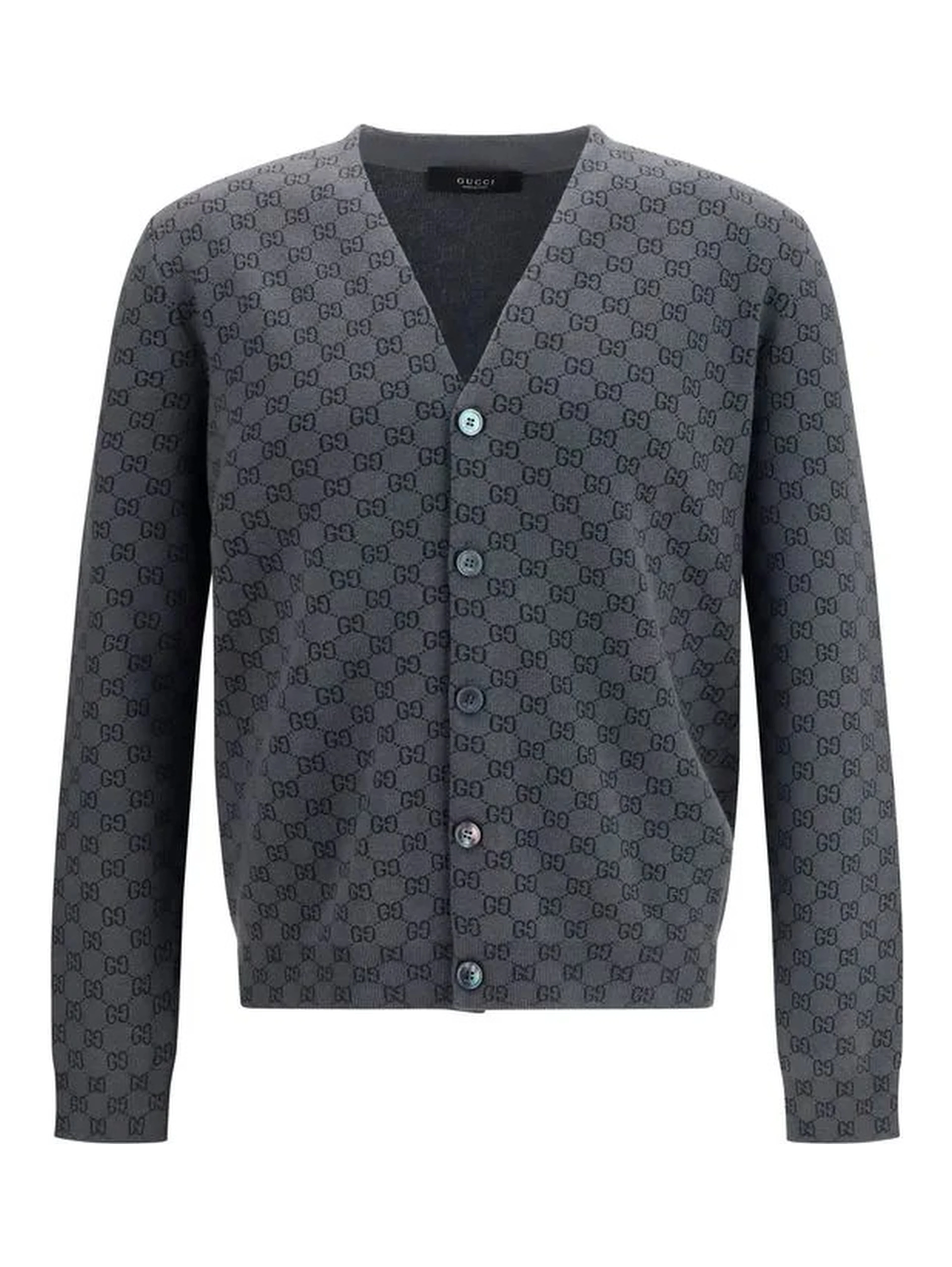 GG wool and silk cardigan