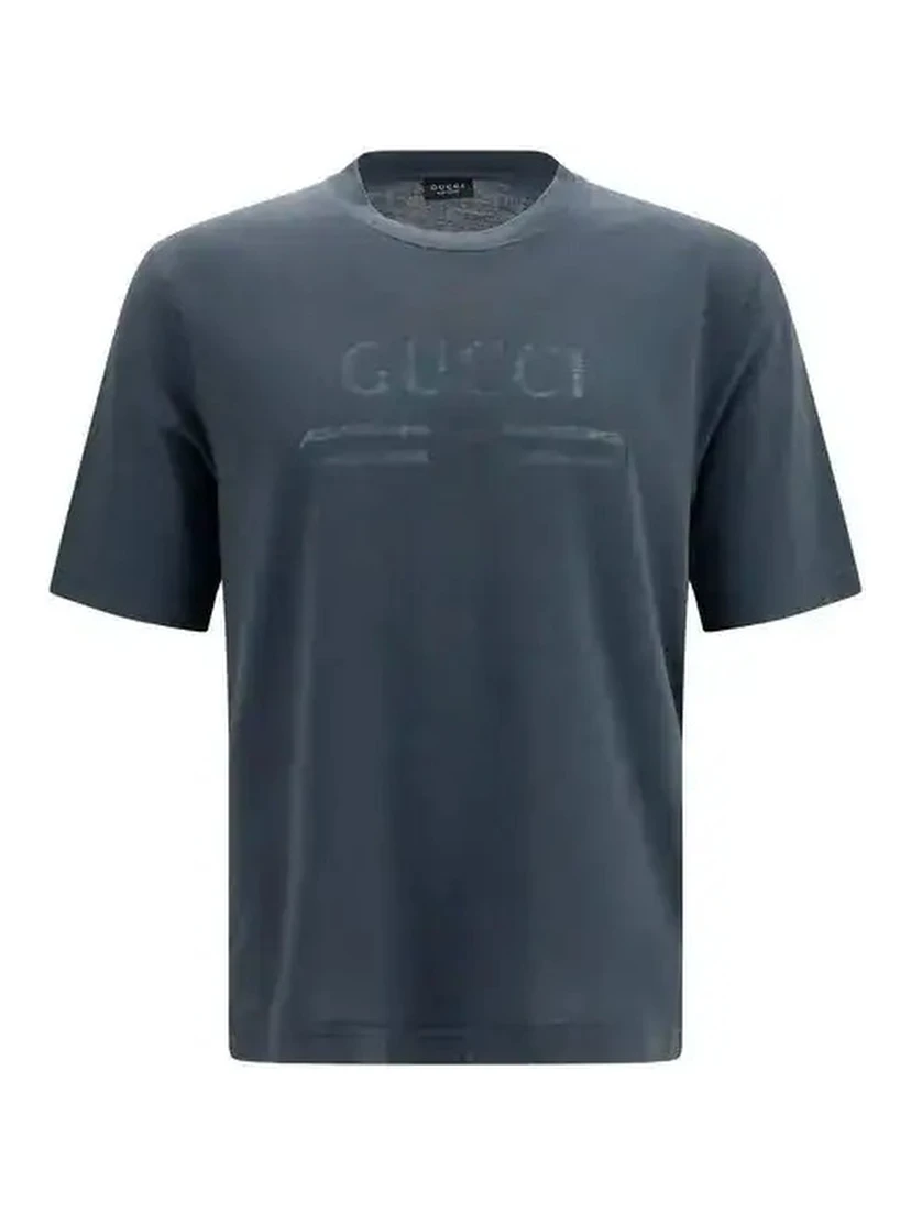 T-shirt with Gucci logo
