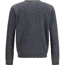 GG wool and silk cardigan