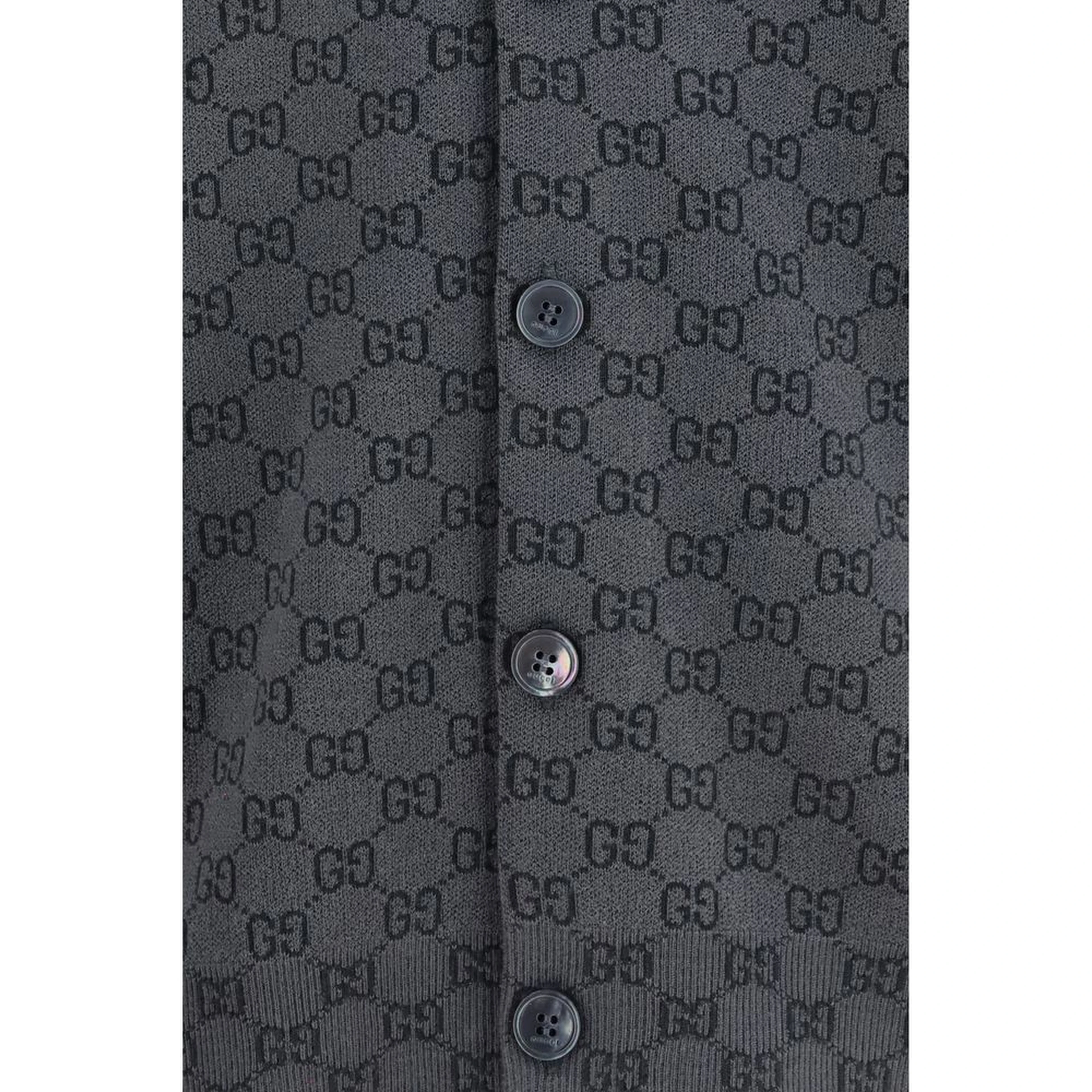 GG wool and silk cardigan