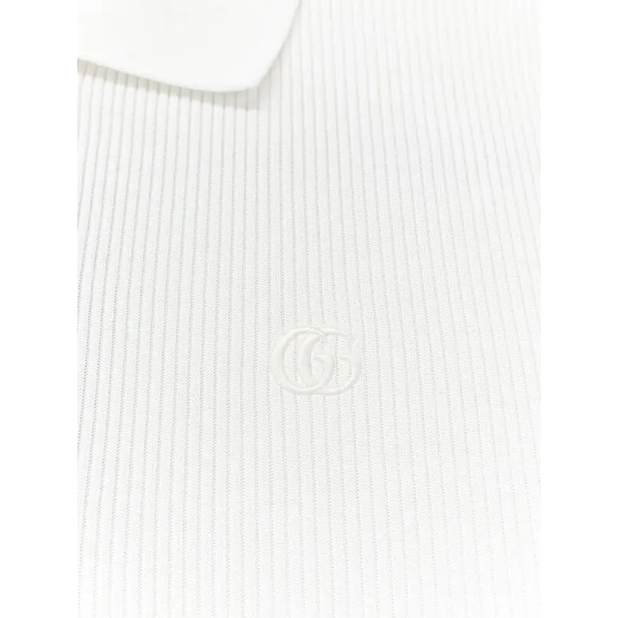 Cropped fit polo shirt with Web details