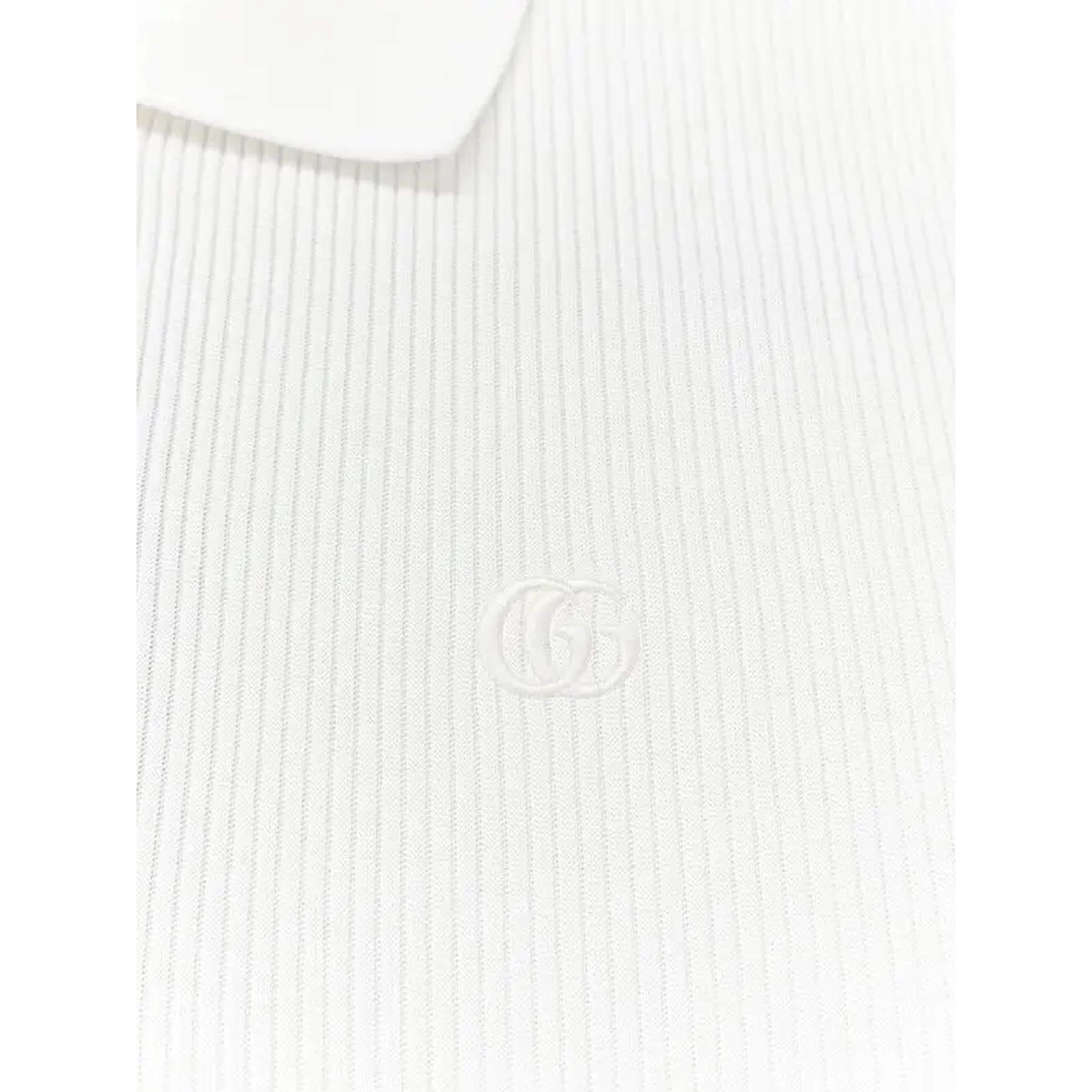 Cropped fit polo shirt with Web details
