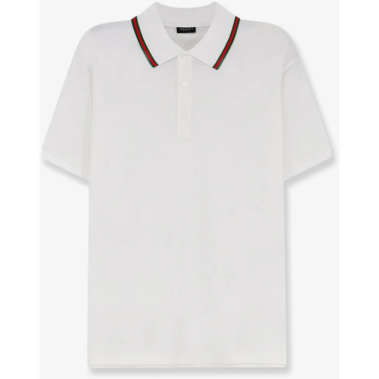 Cotton polo shirt with Web detail