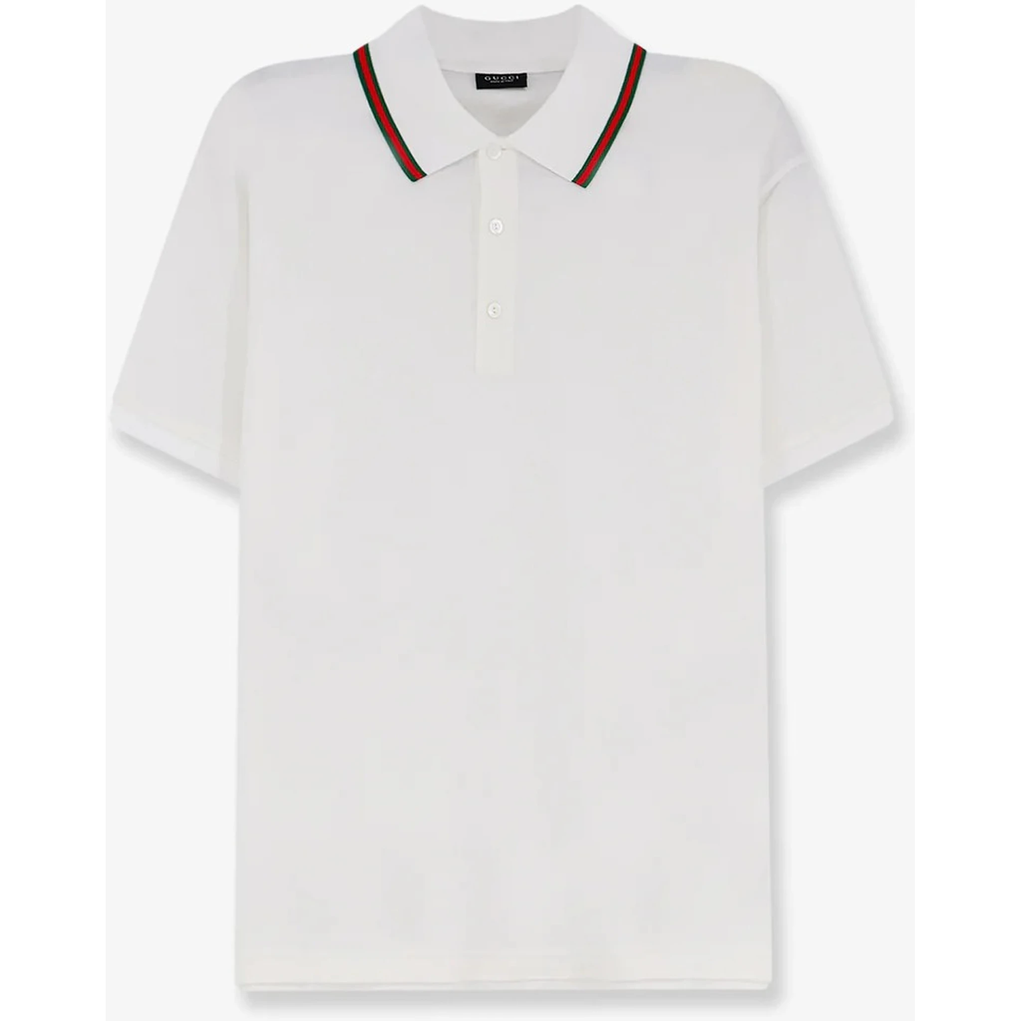 Cotton polo shirt with Web detail