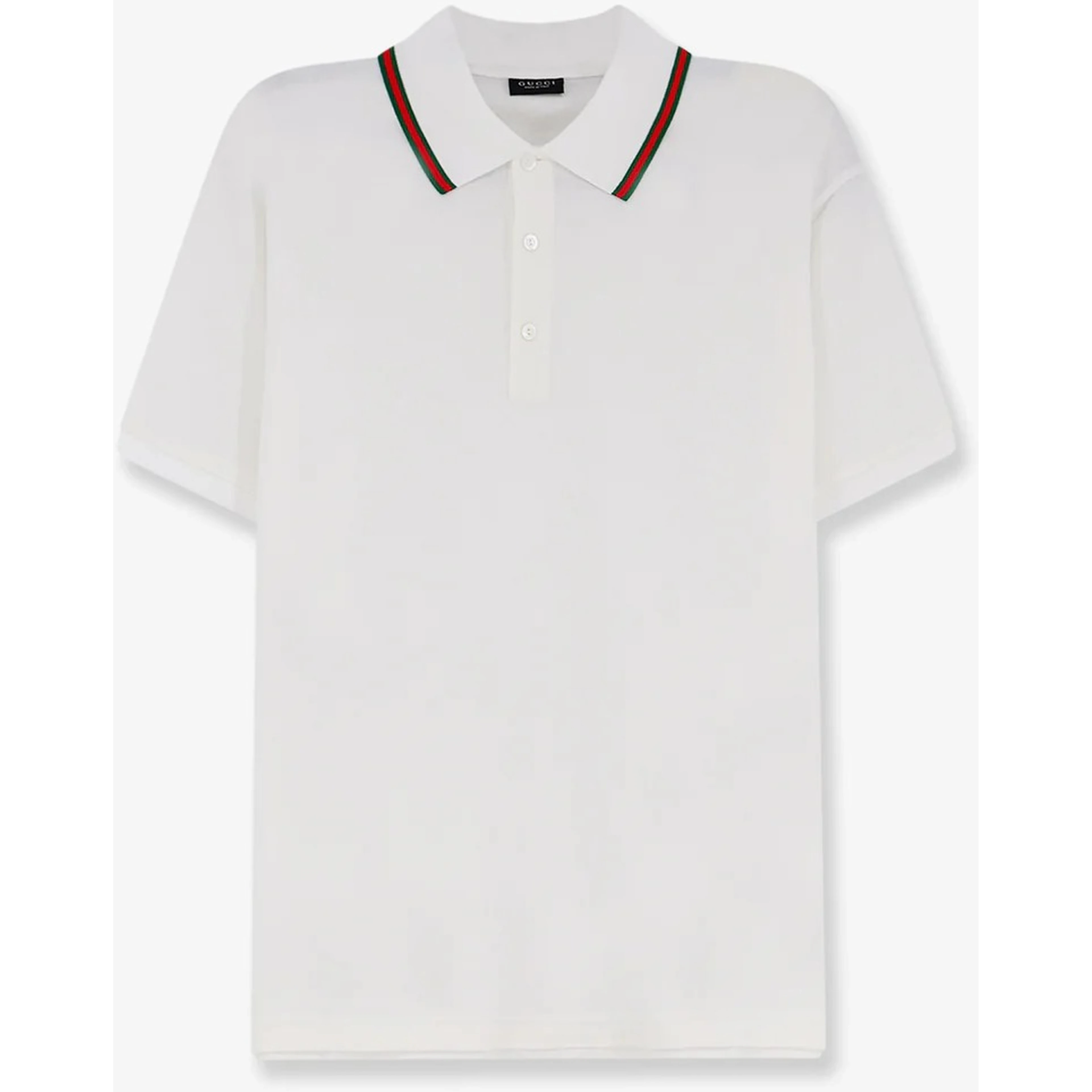 Cotton polo shirt with Web detail