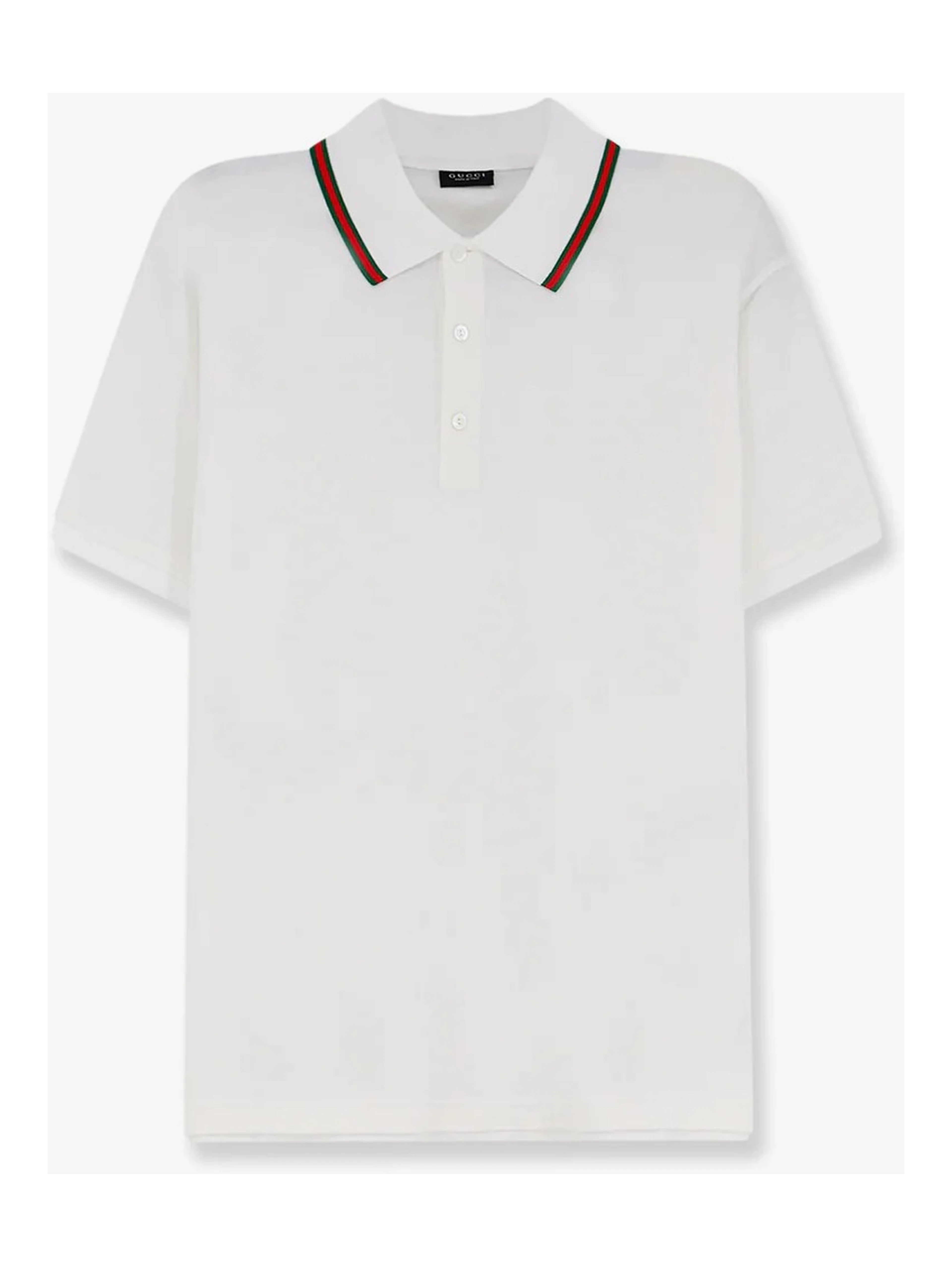 Cotton polo shirt with Web detail