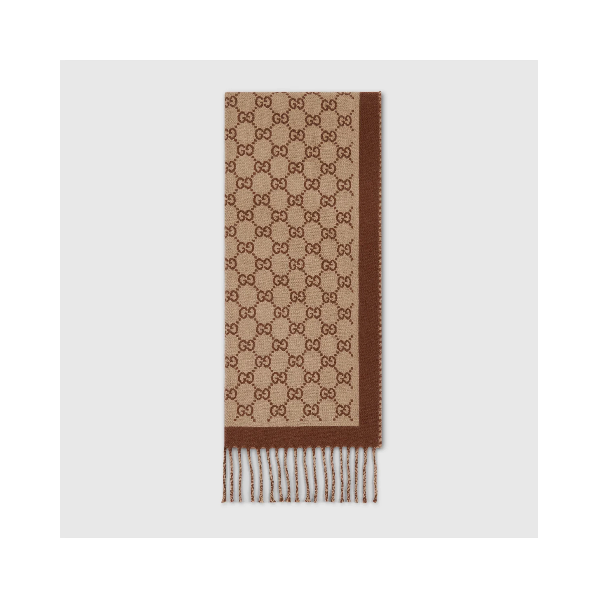 GG wool scarf