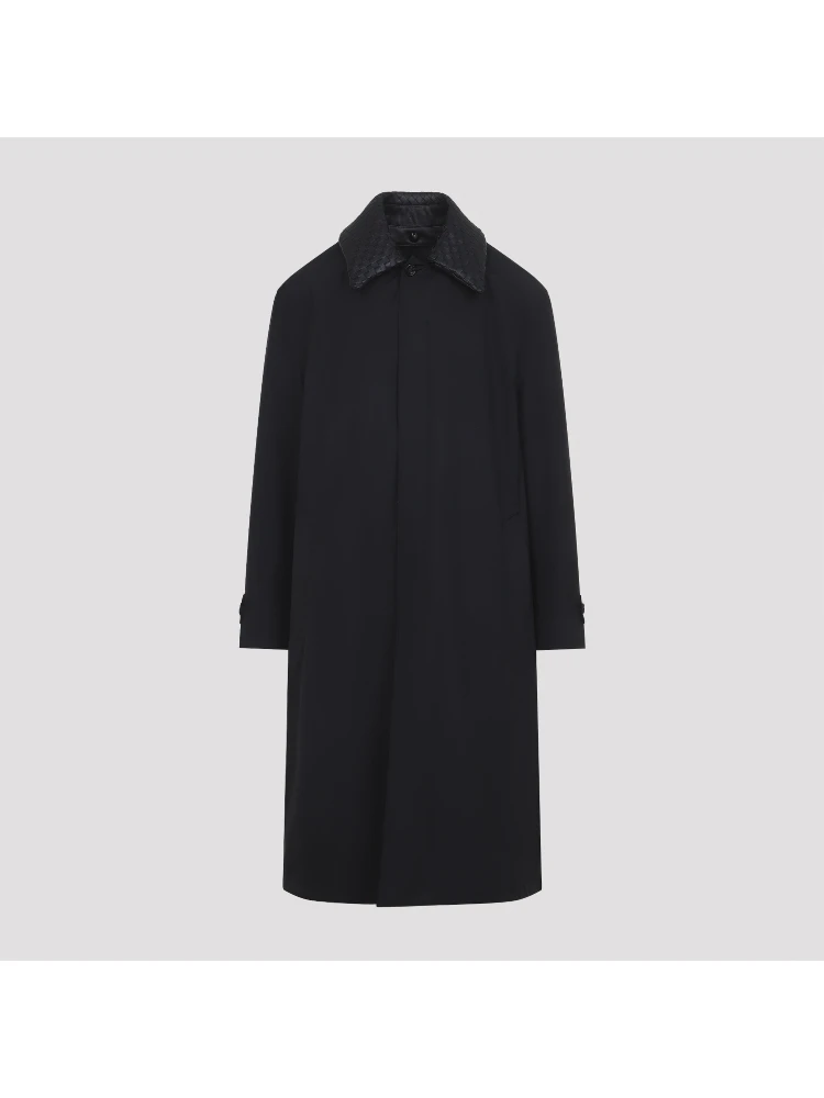 Bottega Veneta Technical Wool Trench