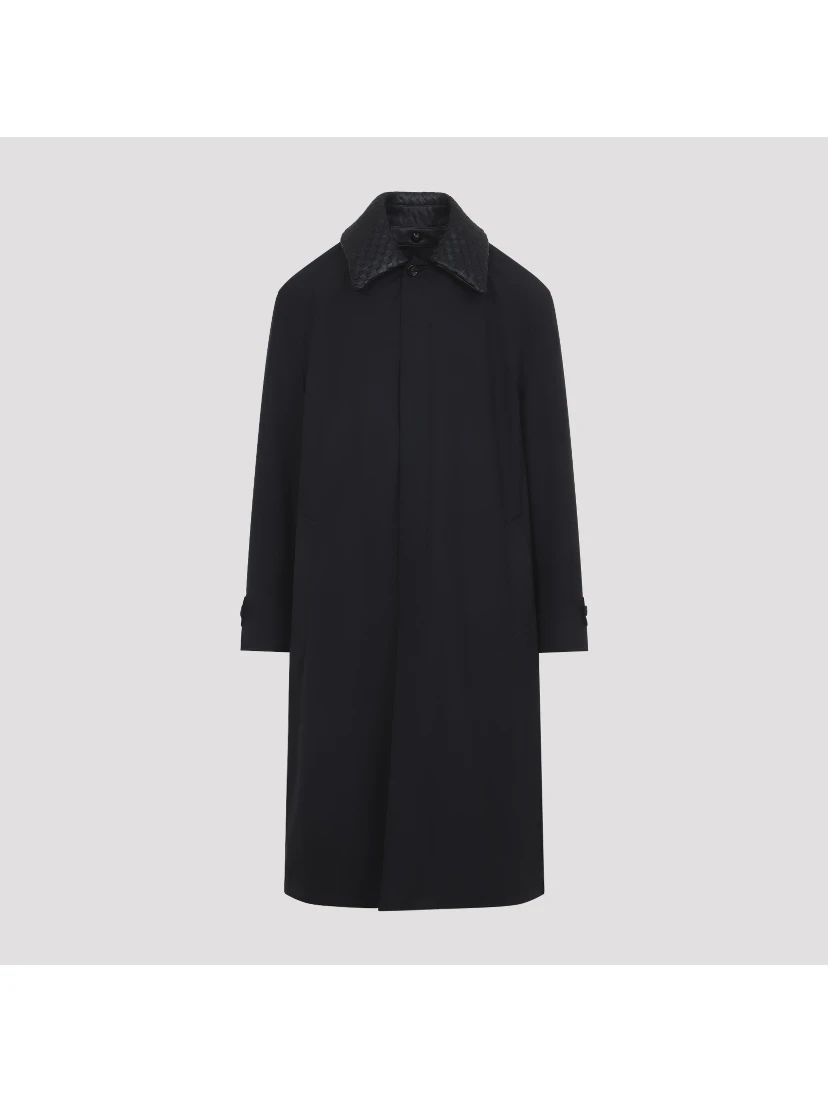 Bottega Veneta Technical Wool Trench